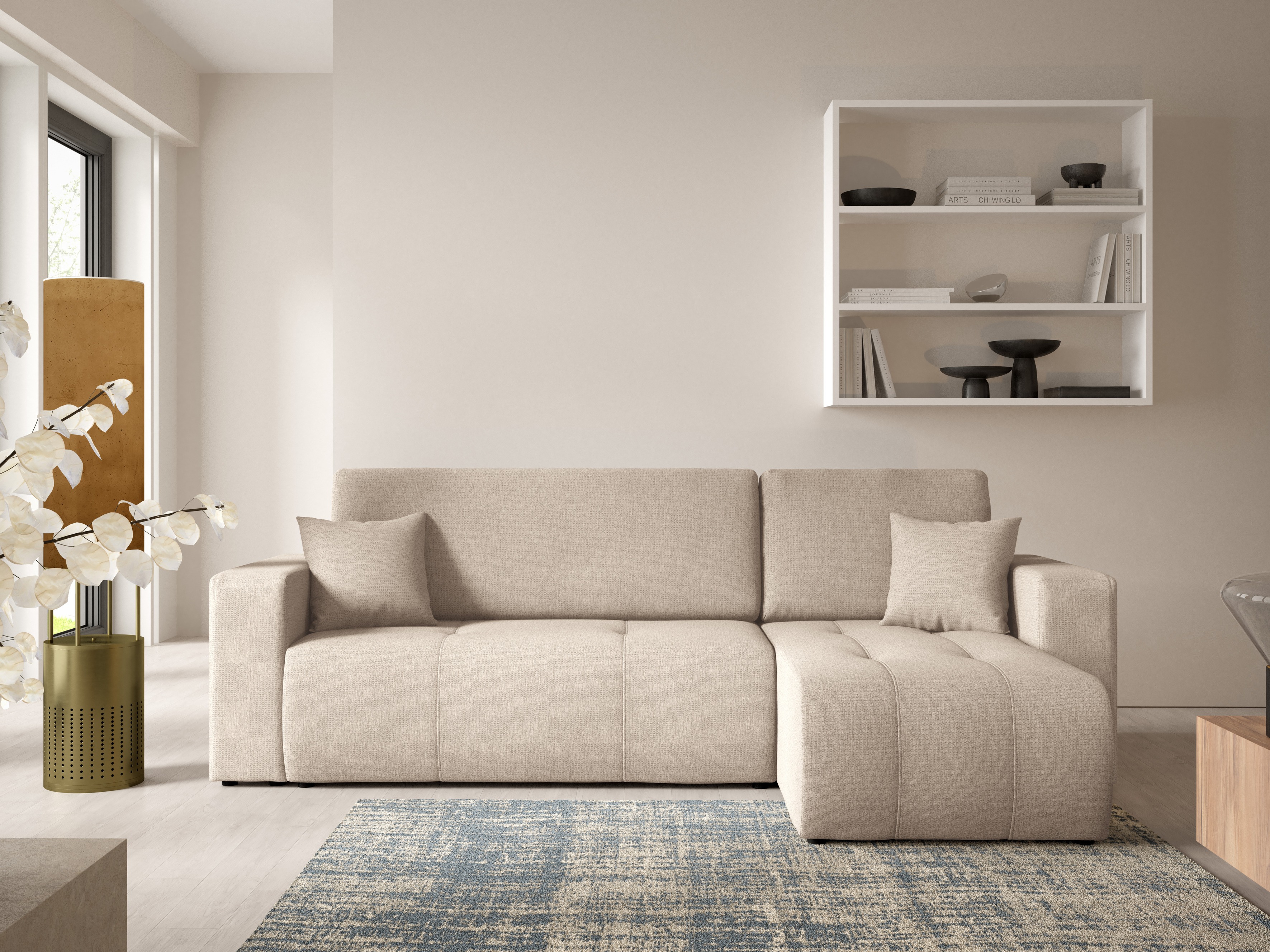 Ъглов диван Franklin 186 (Aragon 03)