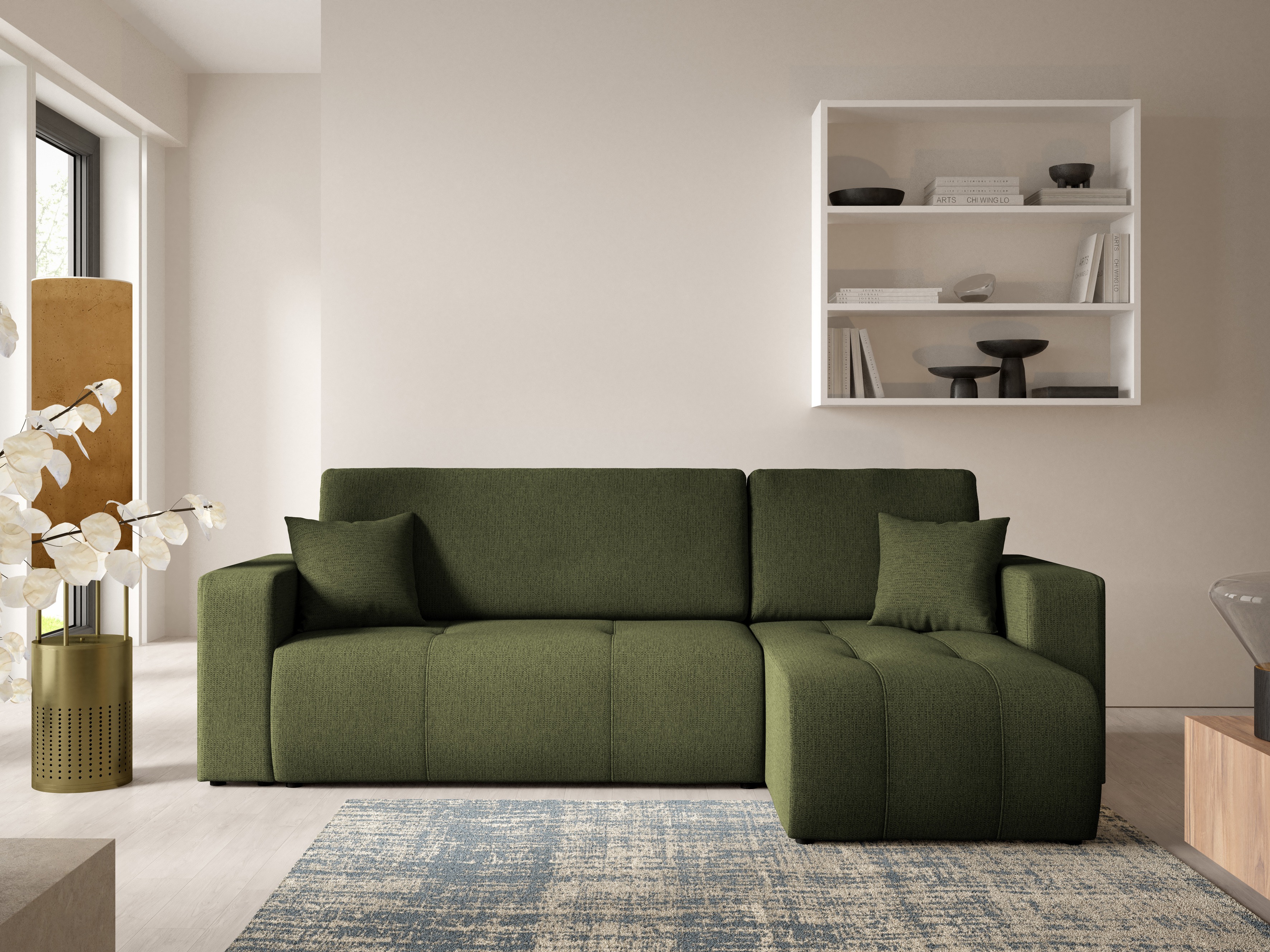 Ъглов диван Franklin 186 (Aragon 39)