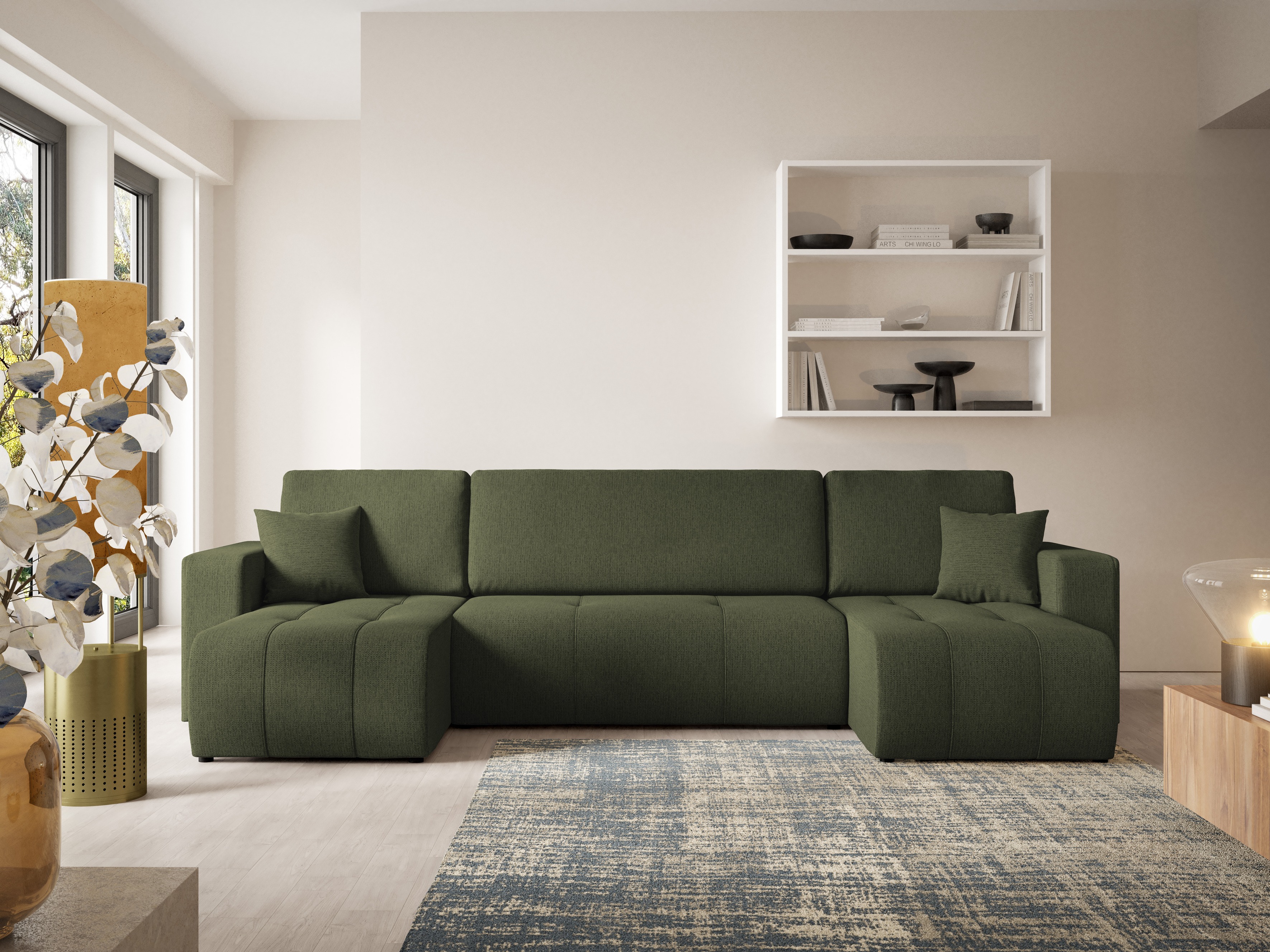 Ъглов диван Franklin 187 (Aragon 39)