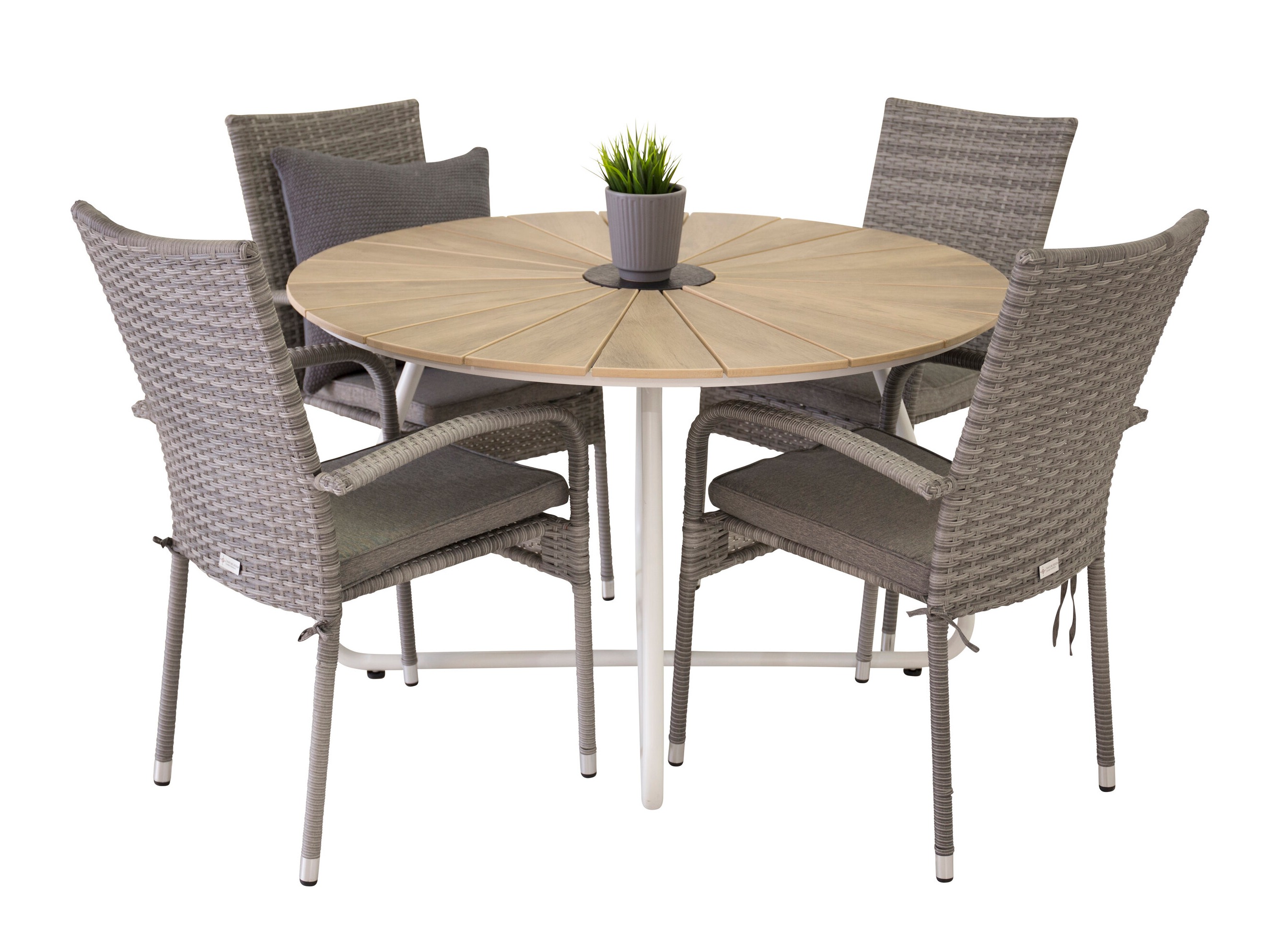 Градински стол Dallas 736 (Сив)