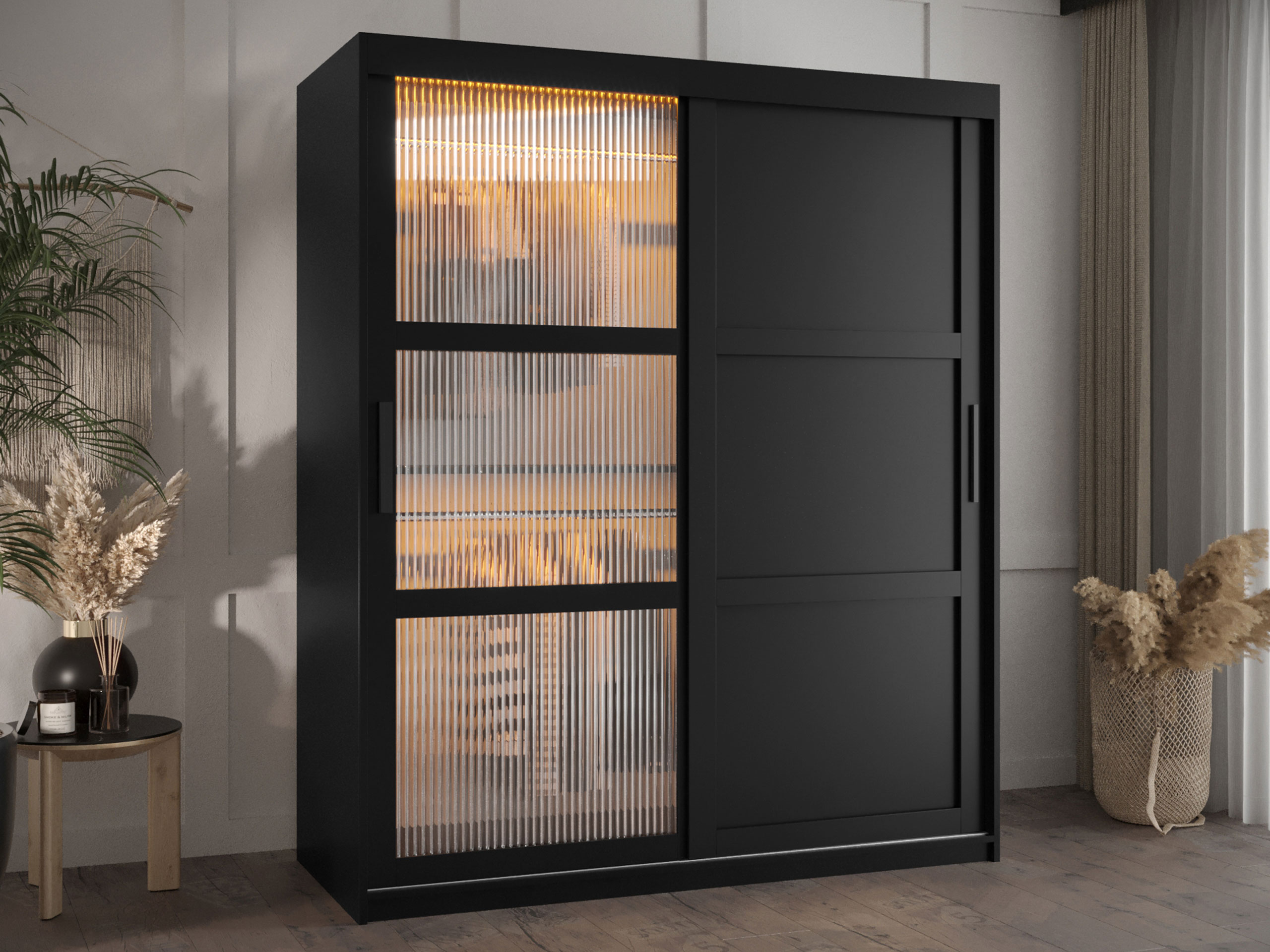 Гардероб Hartford 577 (Черен)