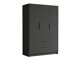 Гардероб Closico 200 (Черен)