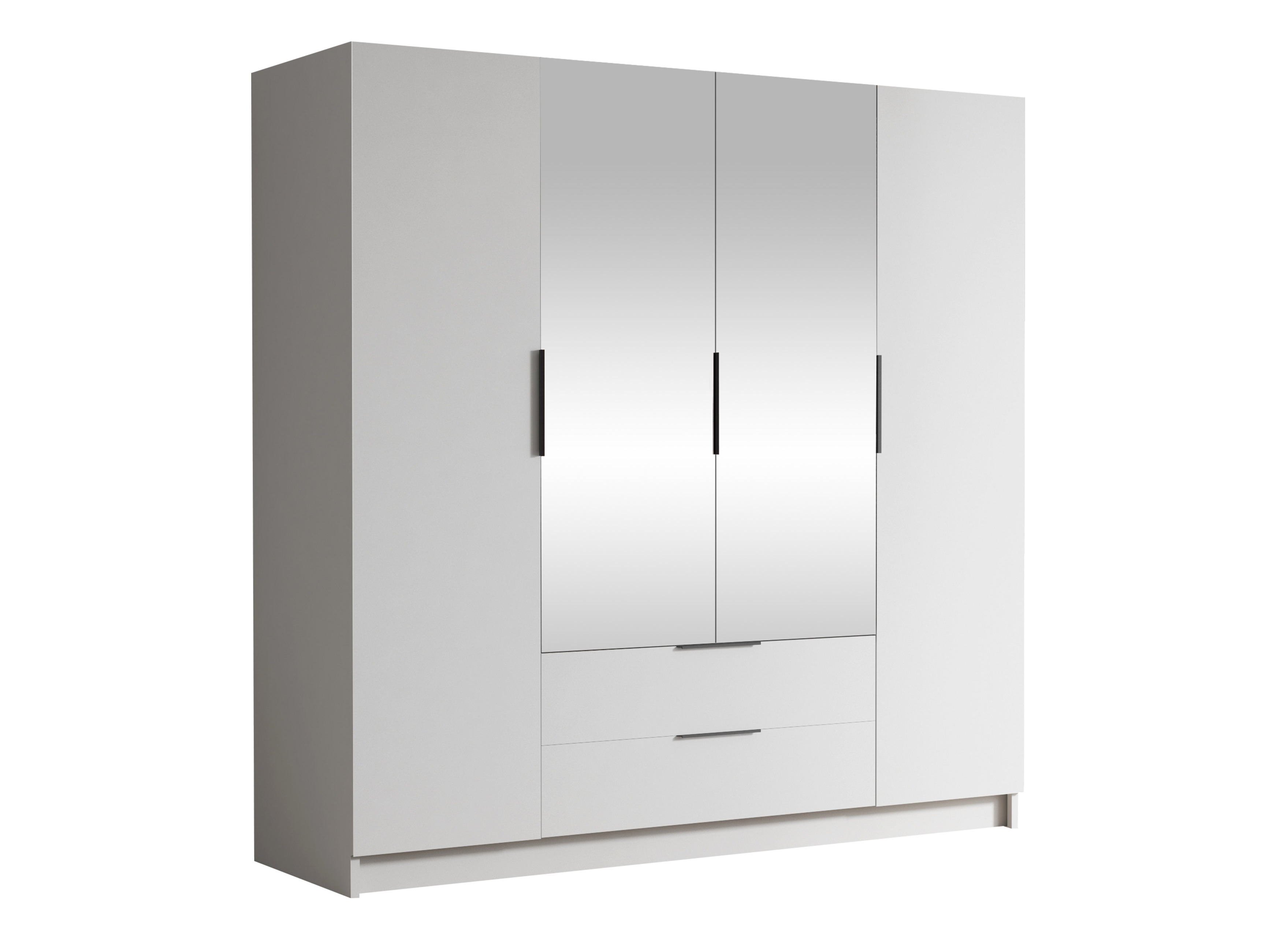 Гардероб Closico Cadron II (Бял)