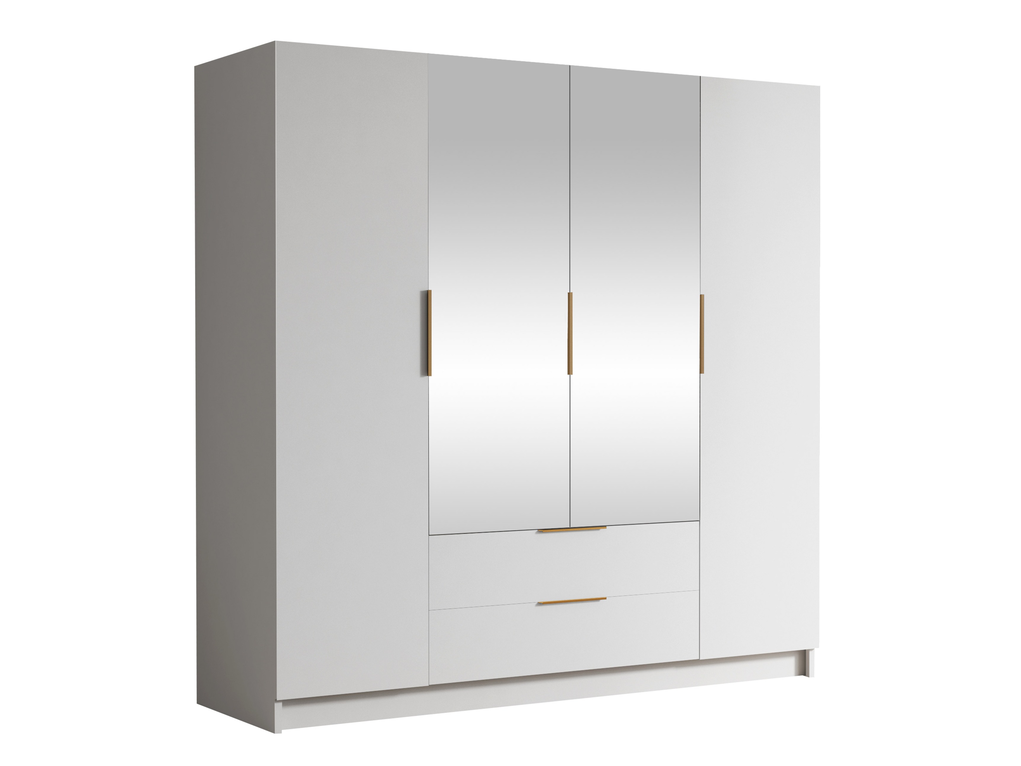 Гардероб Closico Cadron II (Бял)