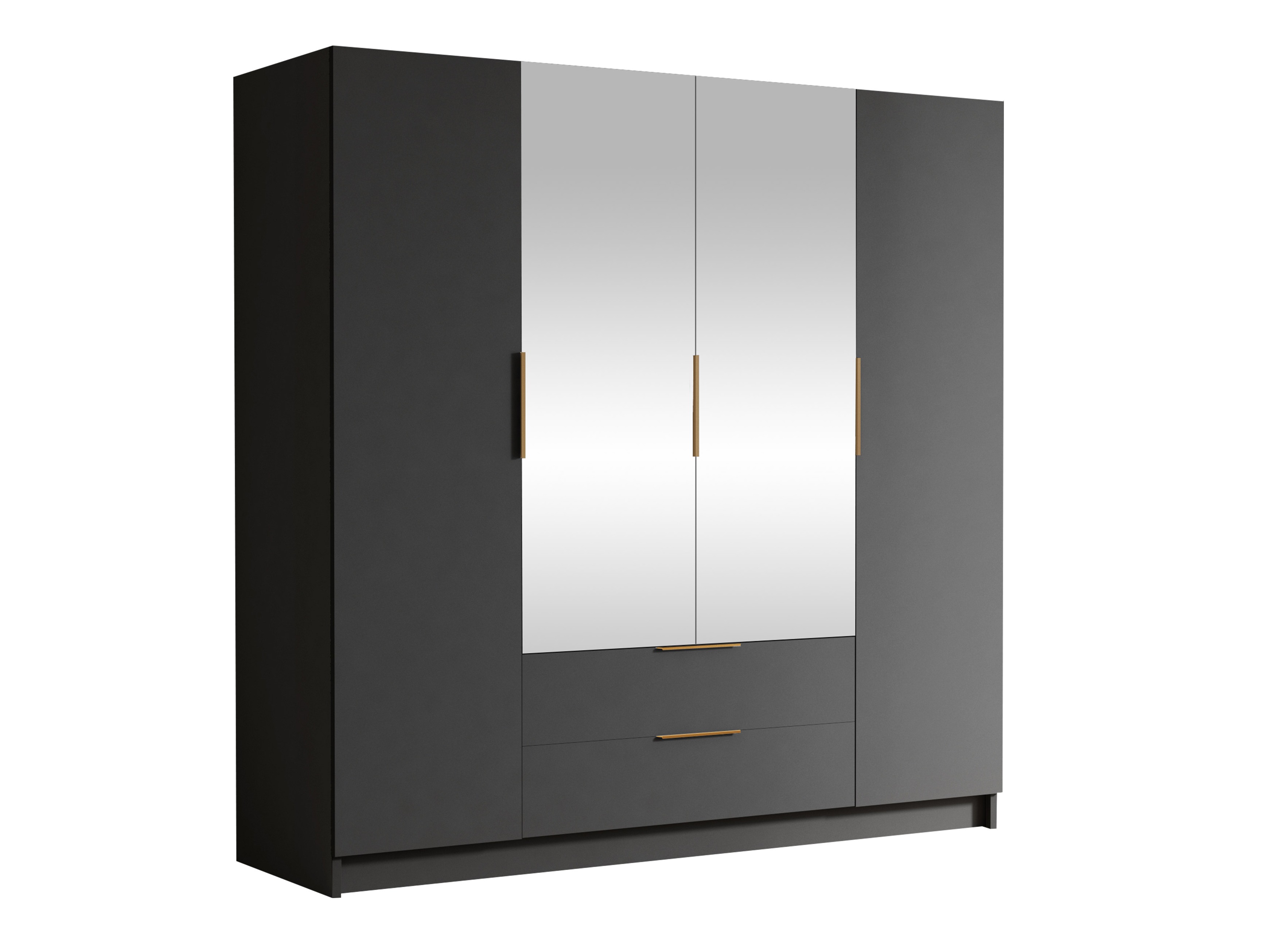 Гардероб Closico Cadron II (Черен)