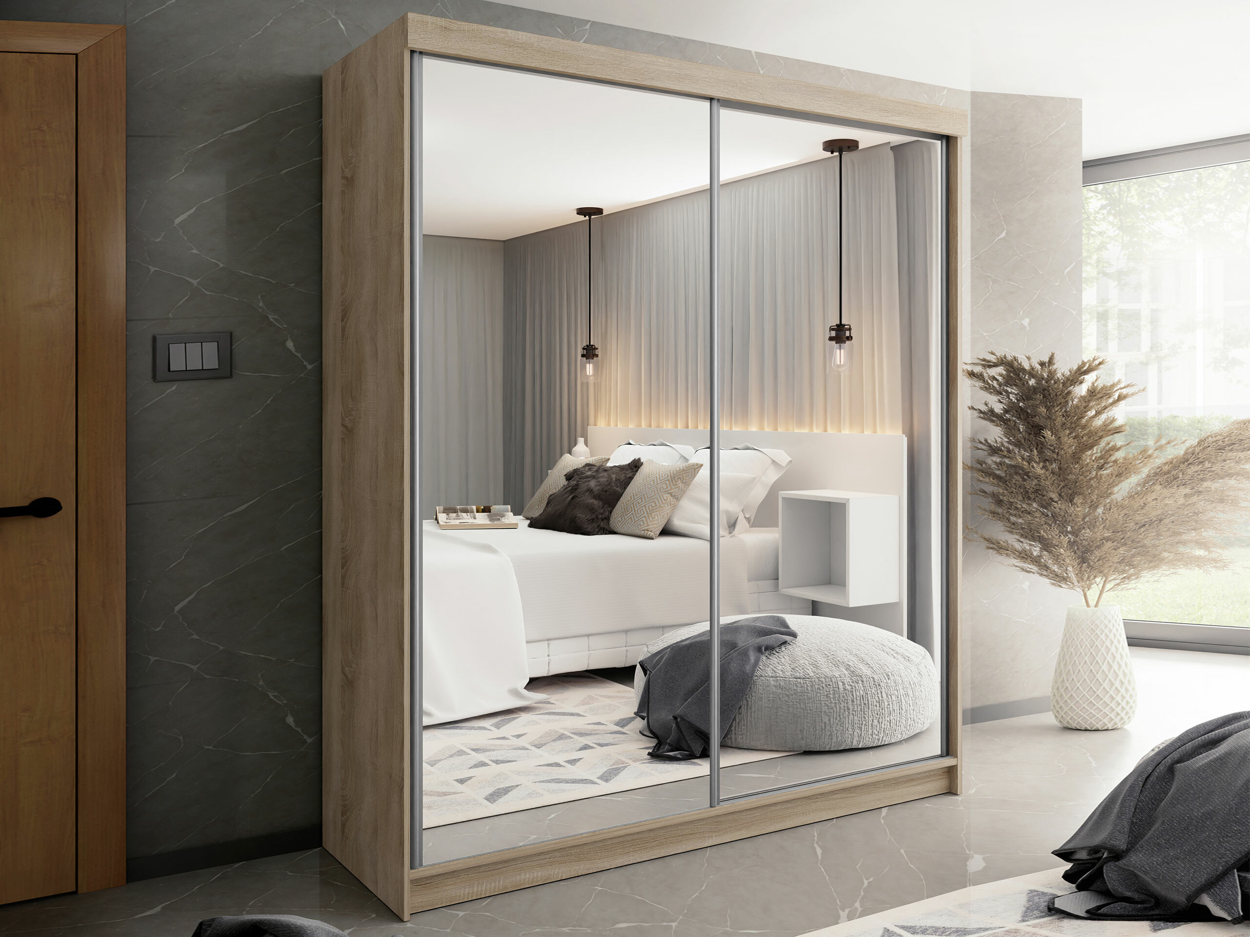 Гардероб Dover 106 (Сонома дъб)