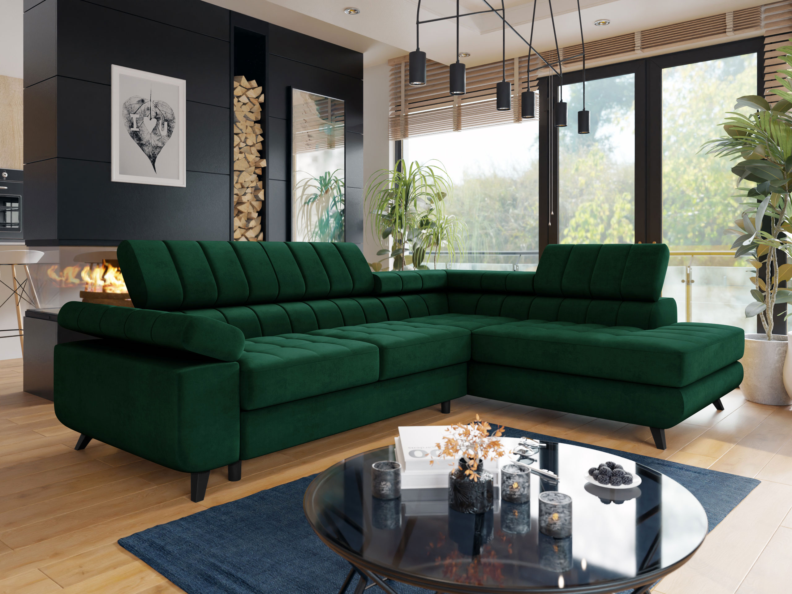 Ъглов диван Comfivo Agnus (Piano 26)