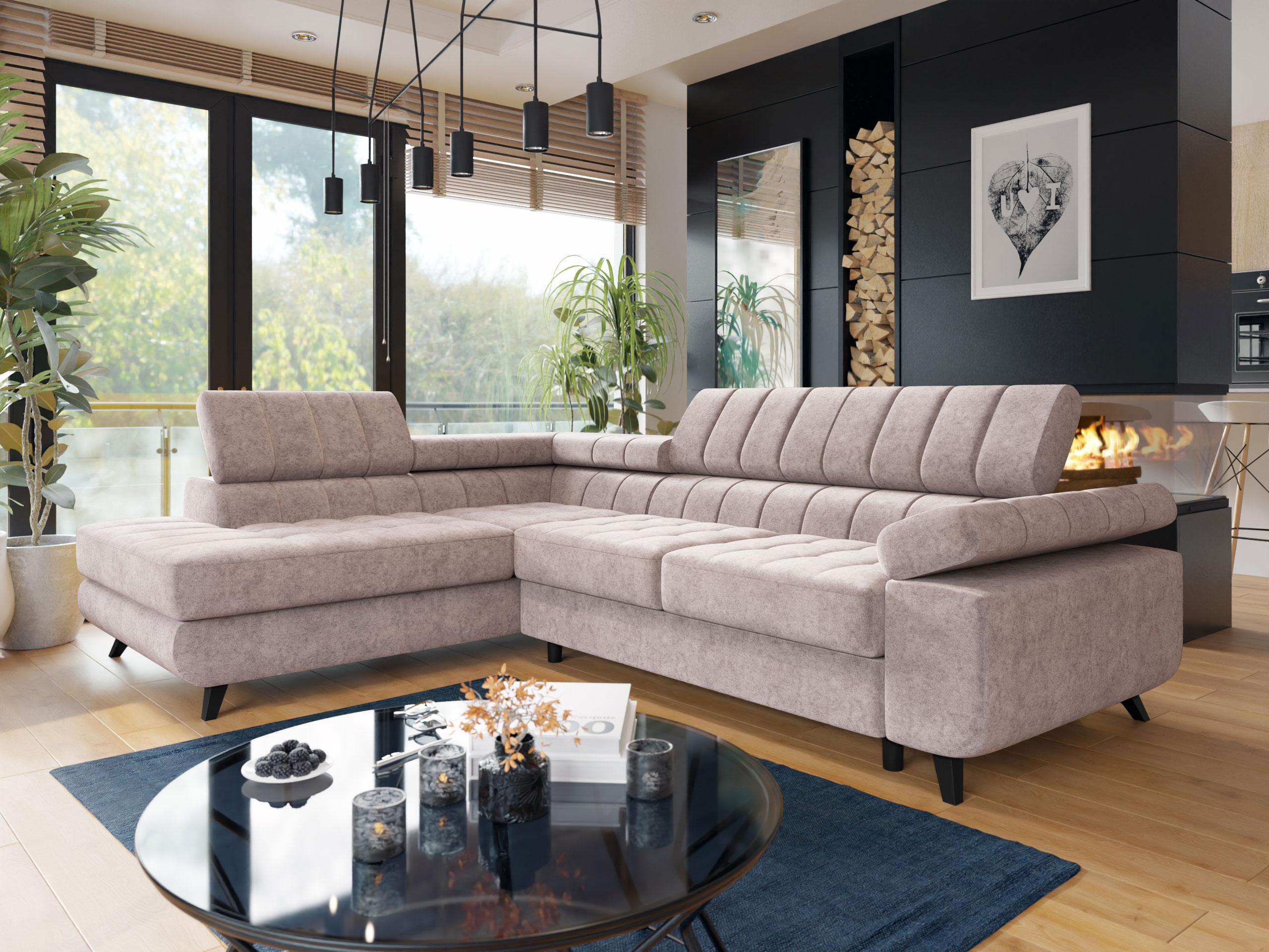 Ъглов диван Comfivo Agnus (Zoya 03)