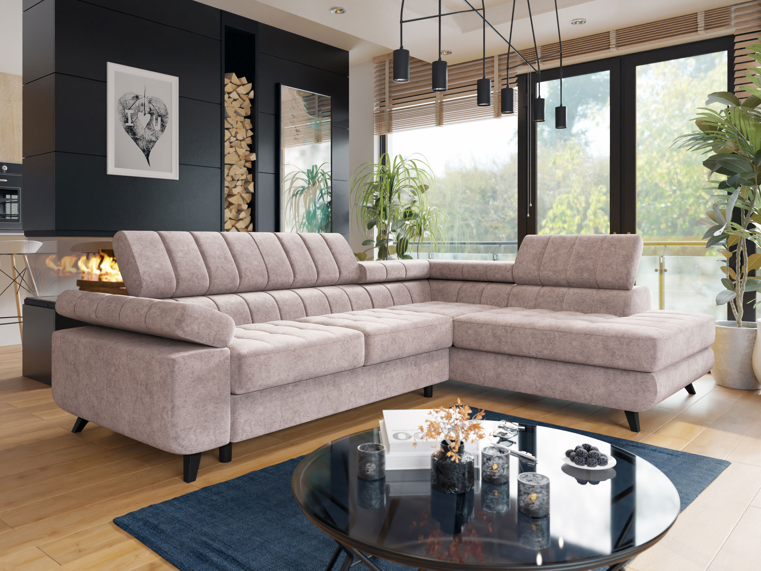 Ъглов диван Comfivo Agnus (Zoya 03)
