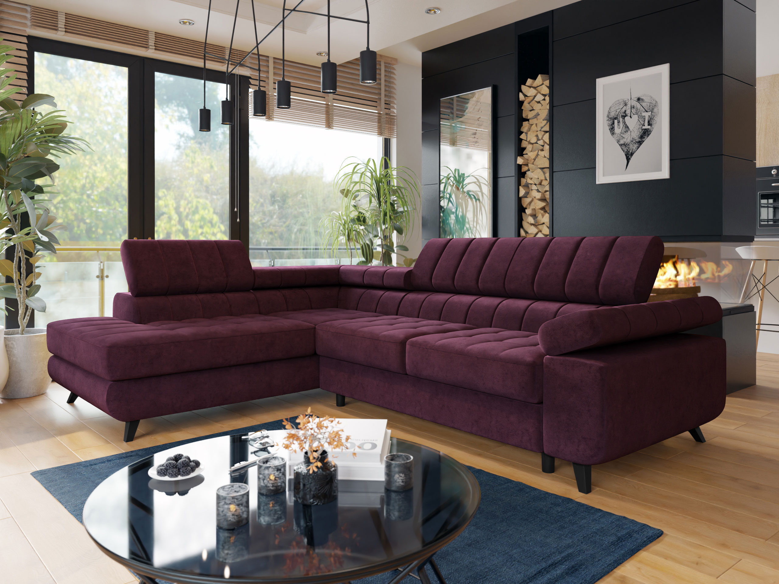 Ъглов диван Comfivo Agnus (Zoya 04)