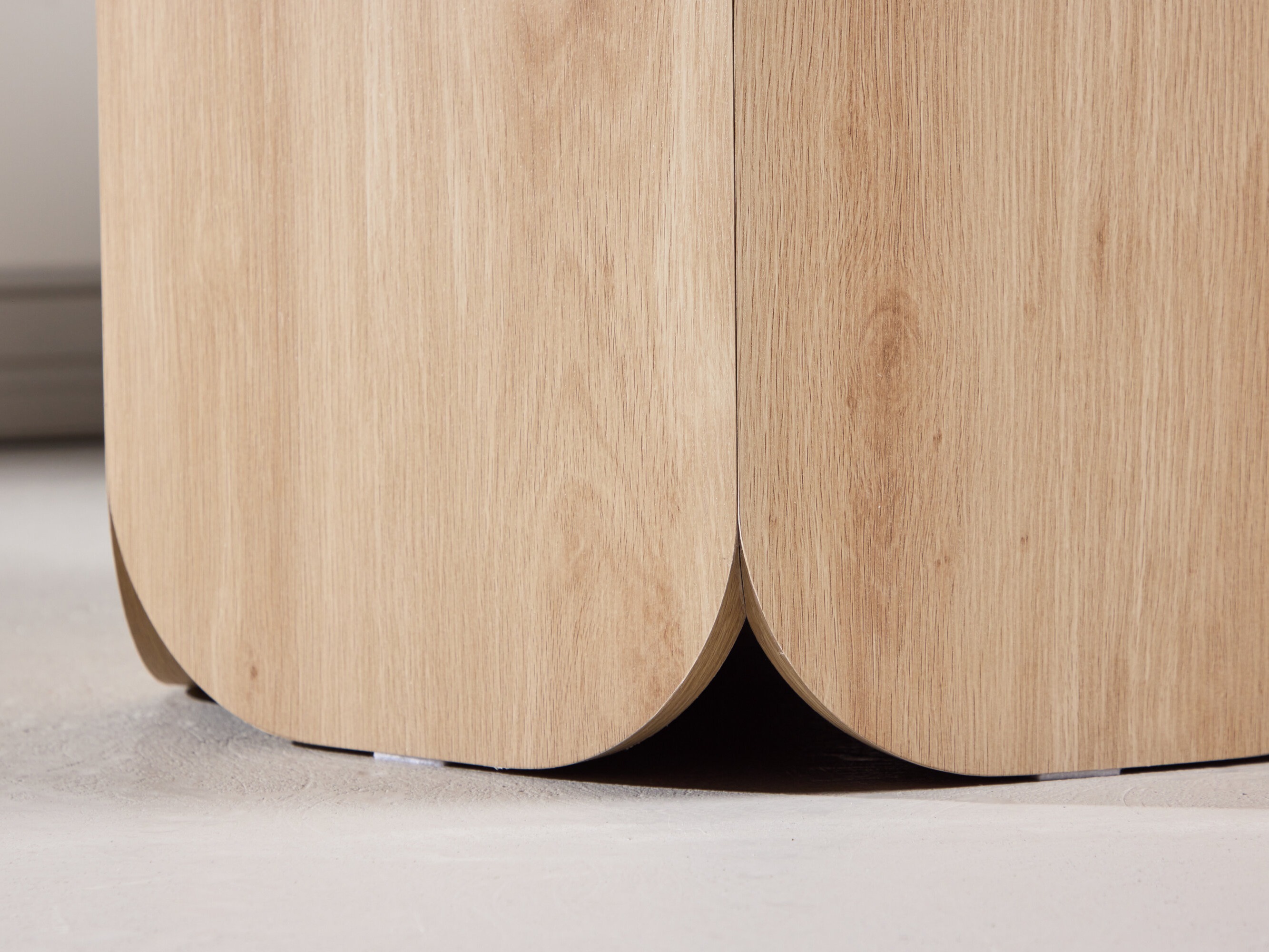 Маса Dallas 4894 (Сив мрамор + Светлокафяво)