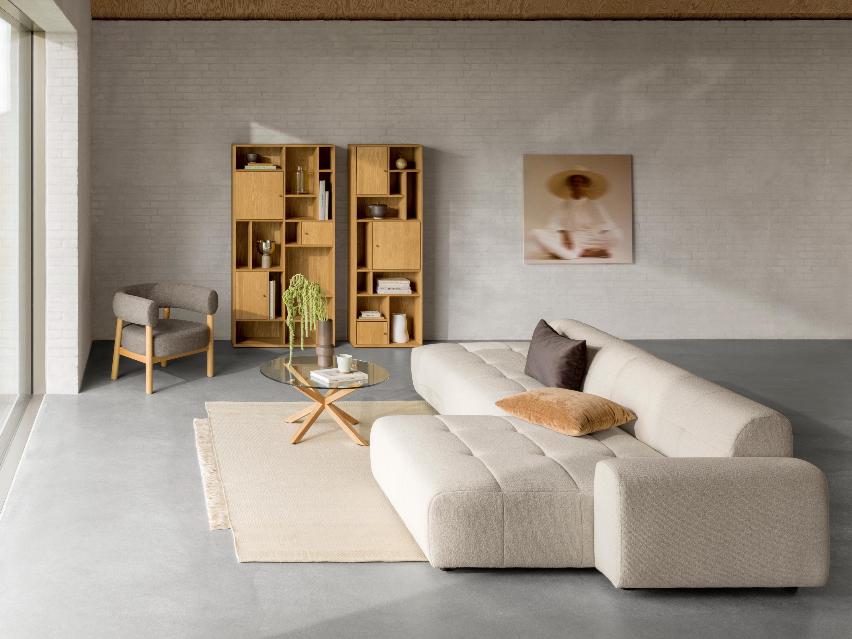 Масичка за кафе Norsica 112 (Светлокафяво)