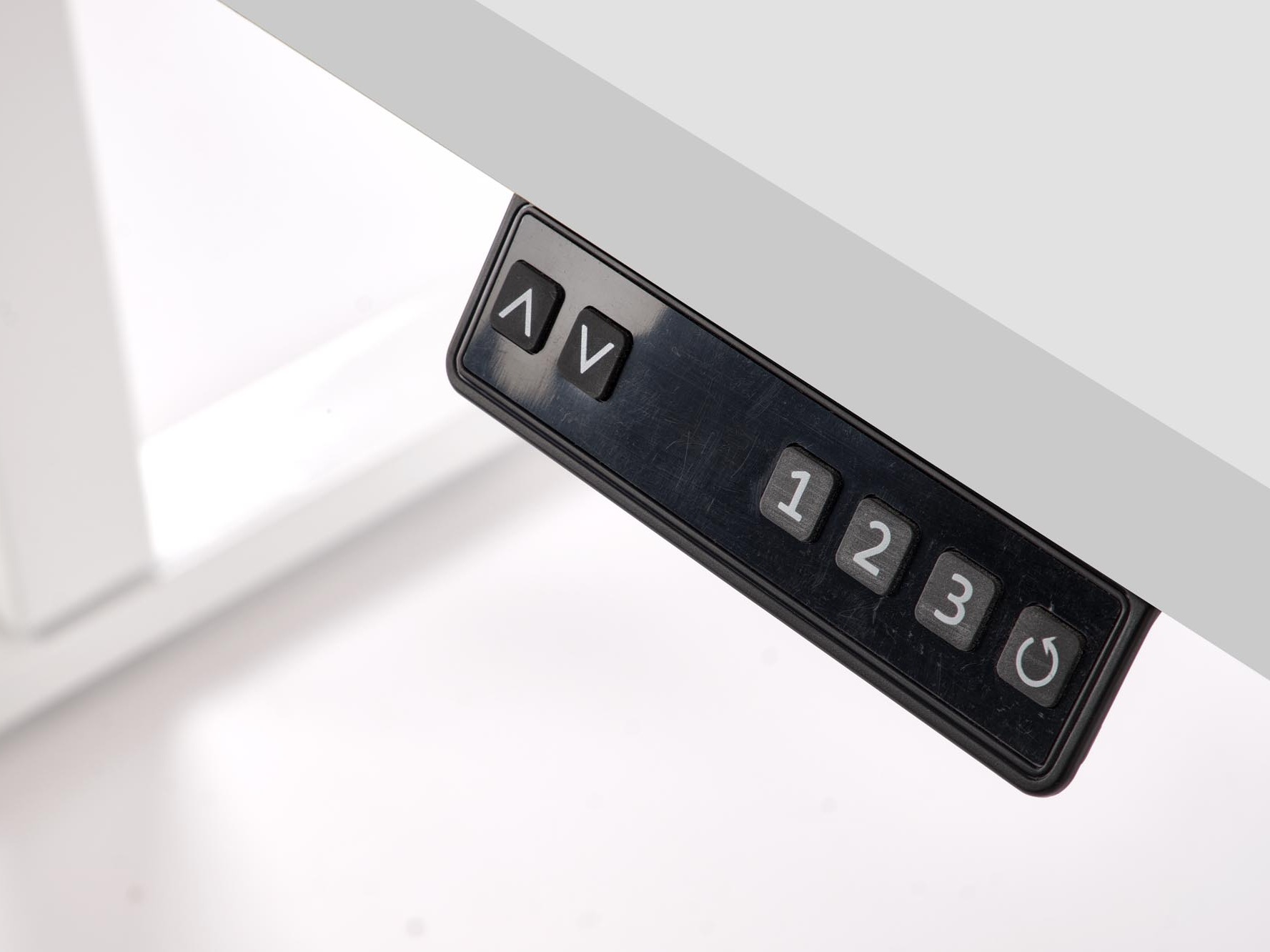 Офис бюро с регулируема височина Houston 1942 (Бял)