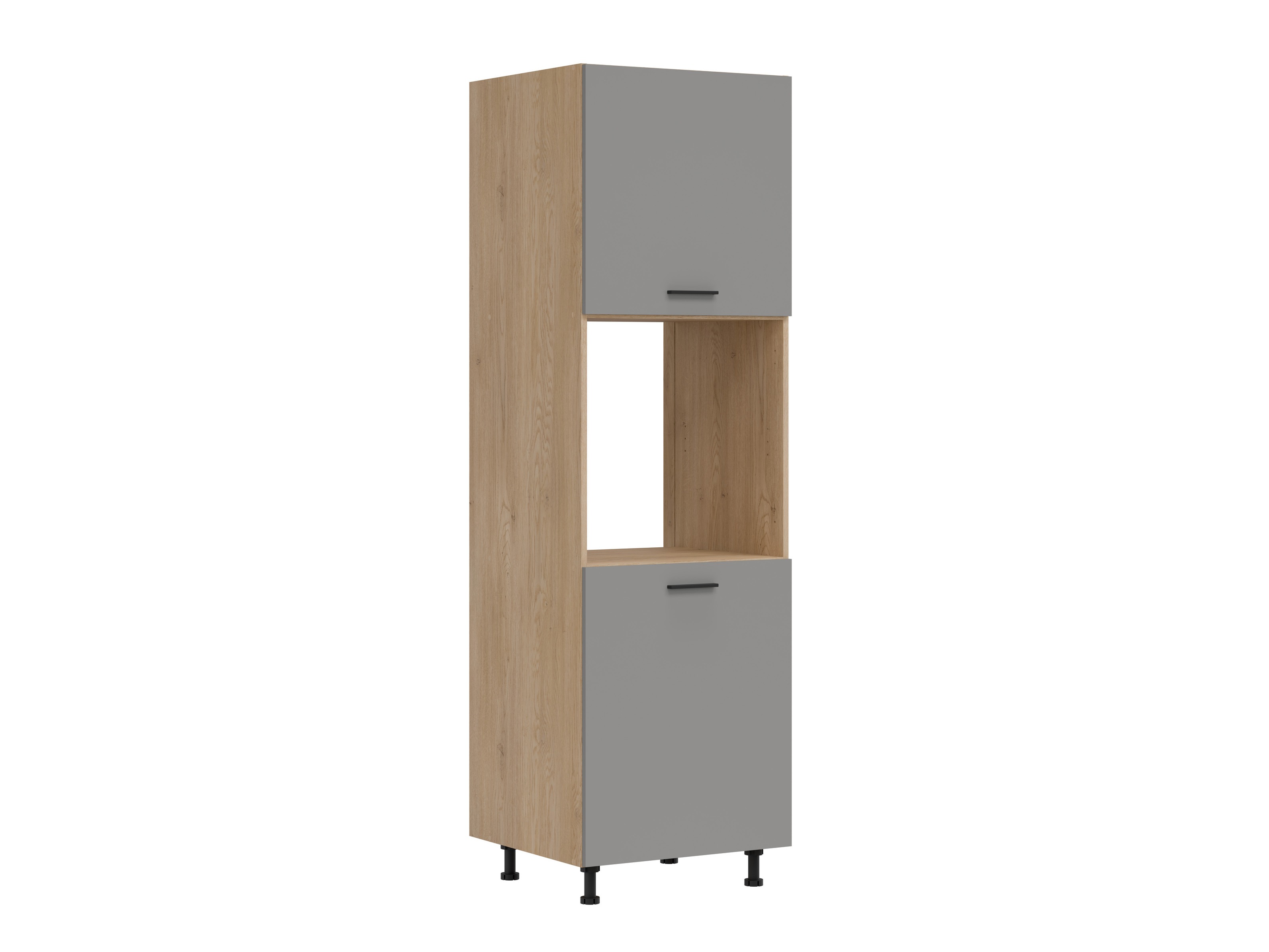 Модулен шкаф за вградени уреди Ati Grey 113