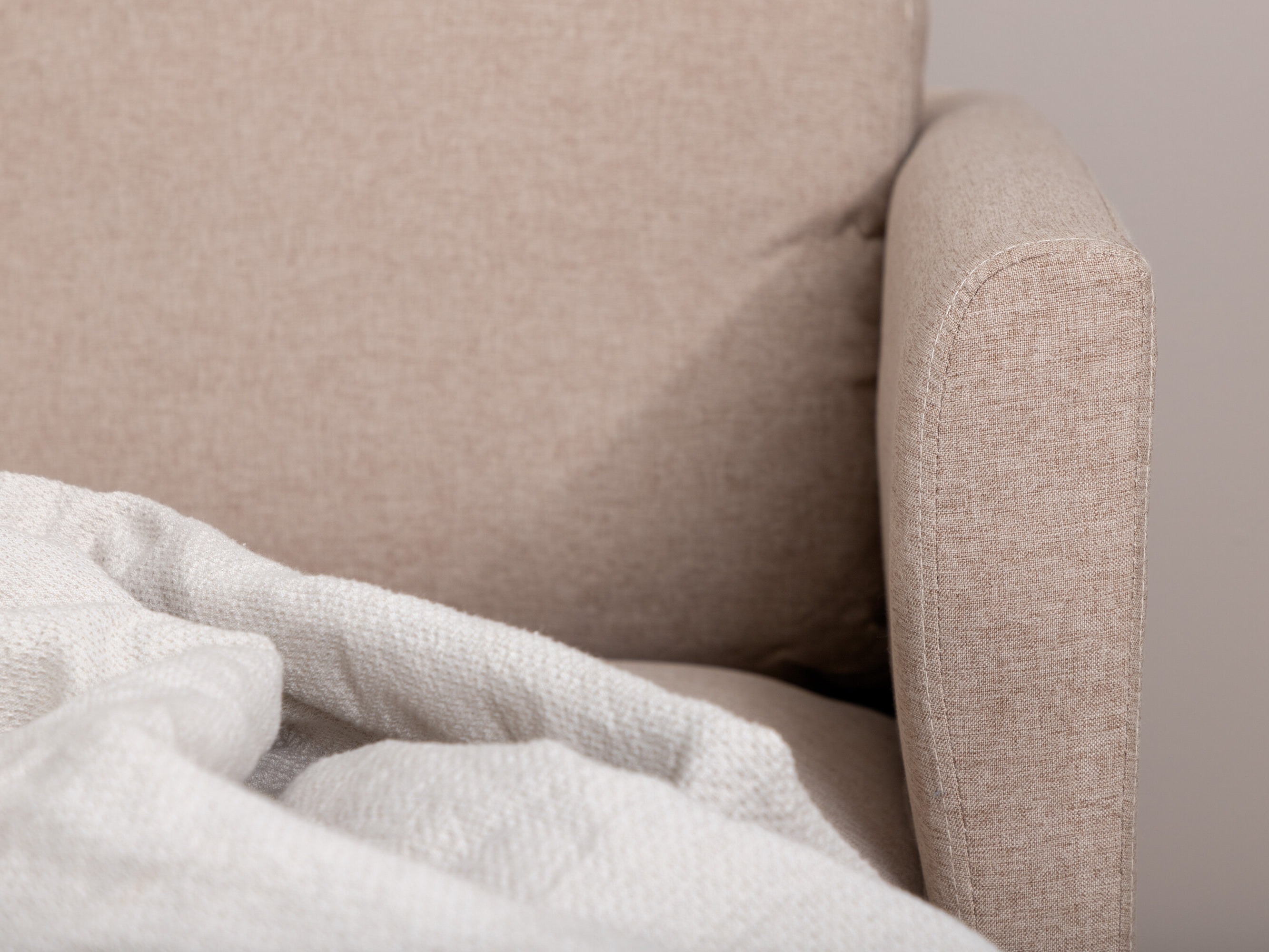 Ъглов диван Fercame 102 (Кафяв + Черен)