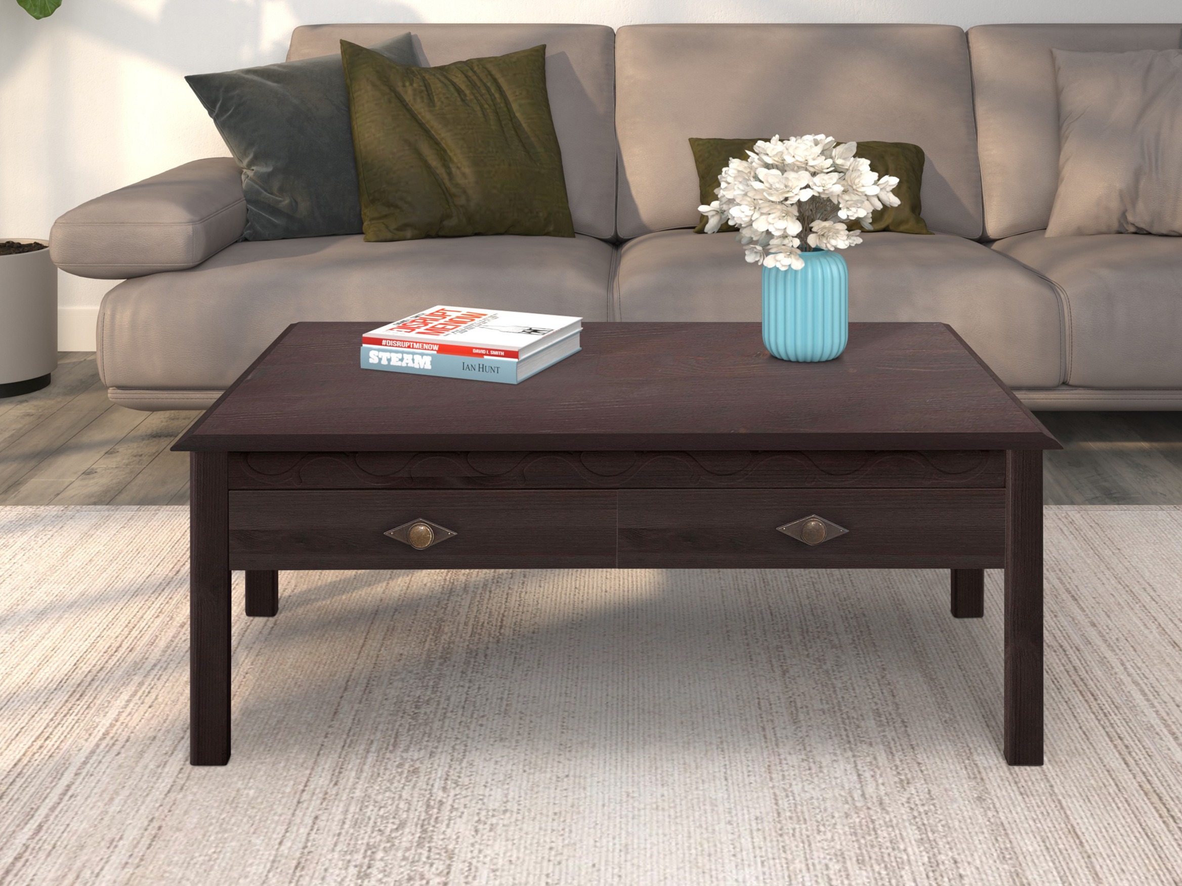 Масичка за кафе Denton 617 (Havana дъб)