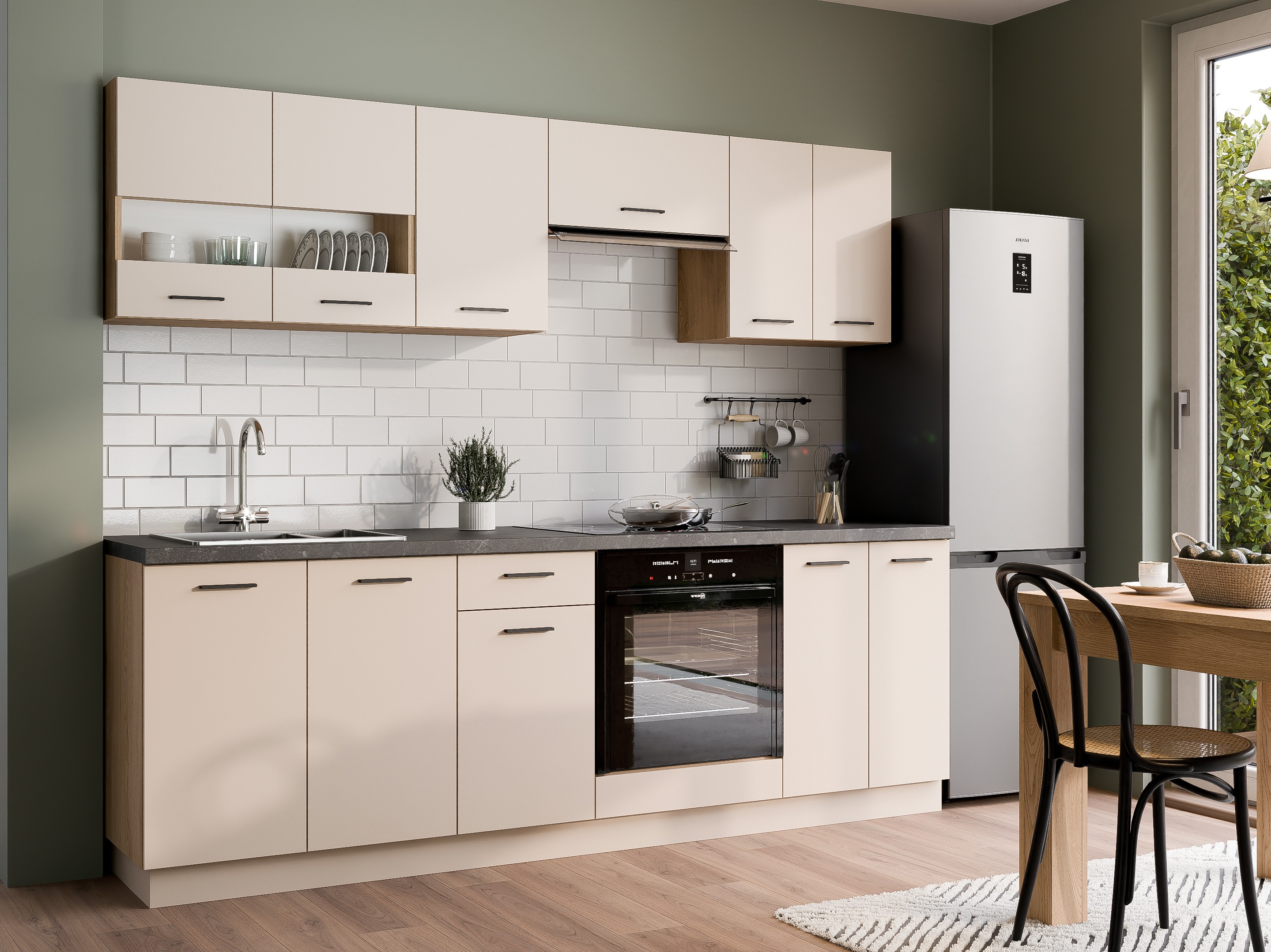 Модулен окачен шкаф Ati Cashmere 104