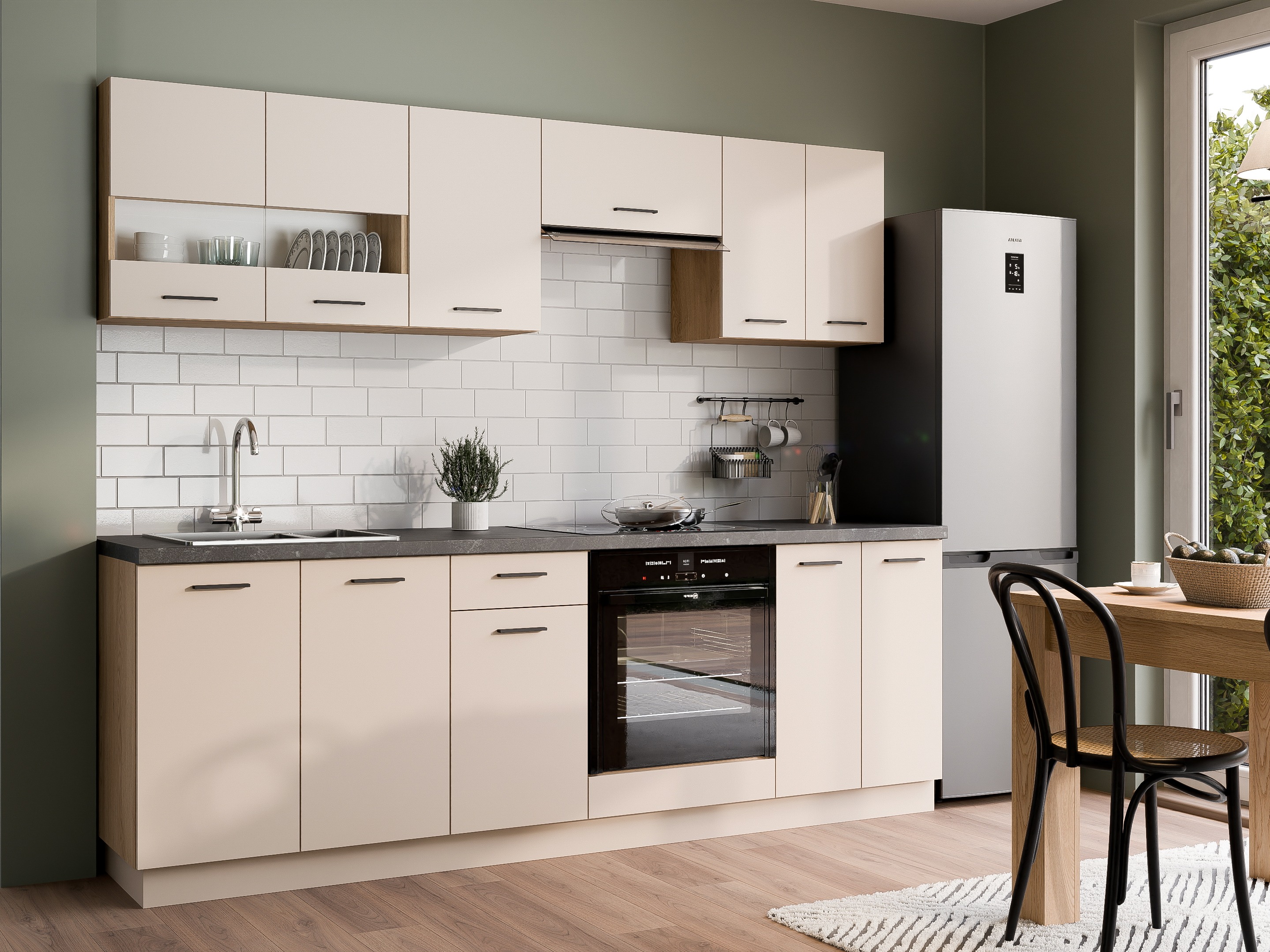 Модулен окачен шкаф Ati Cashmere 106