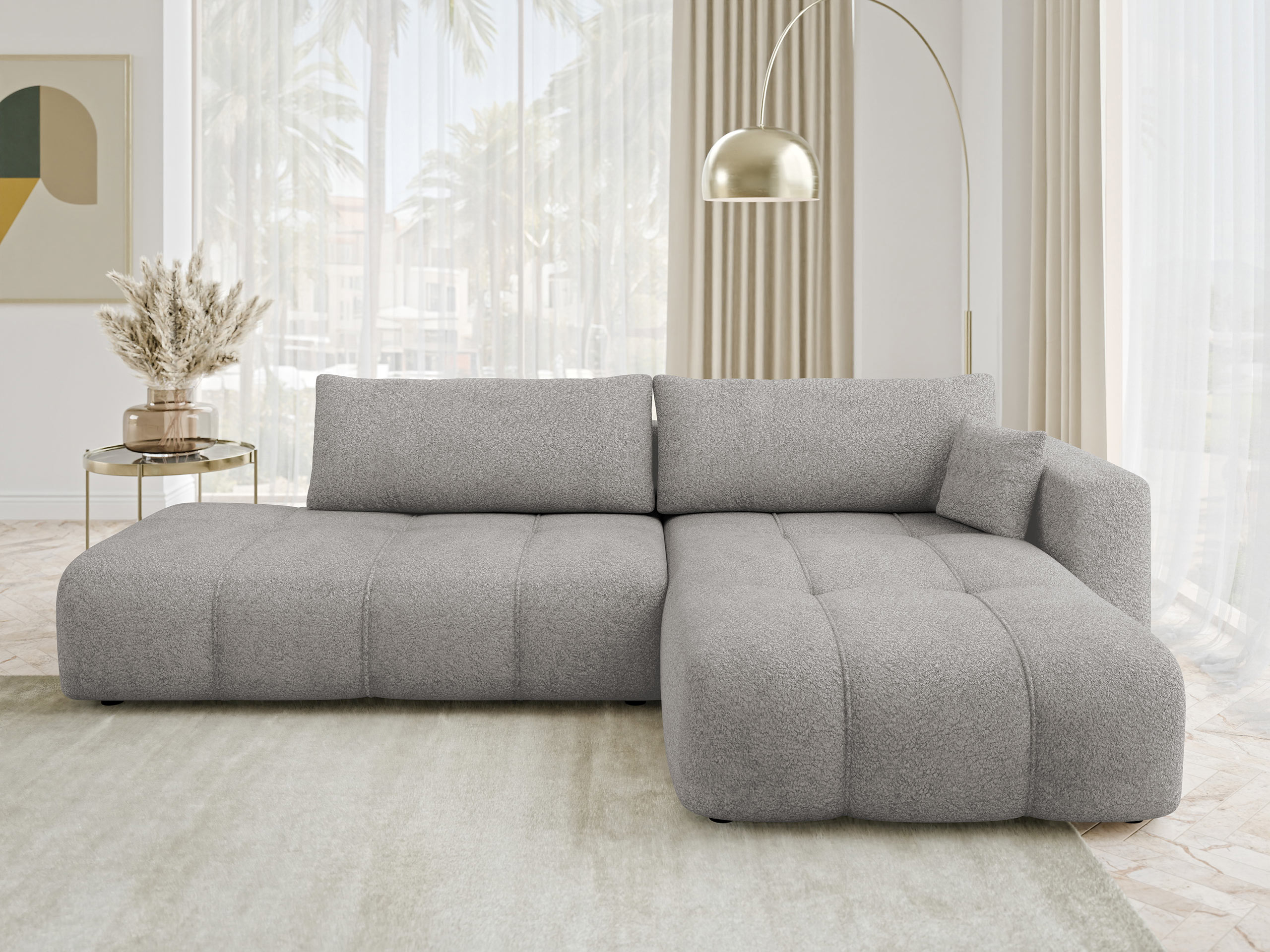 Ъглов диван Comfivo Laurus III (Coral 75)