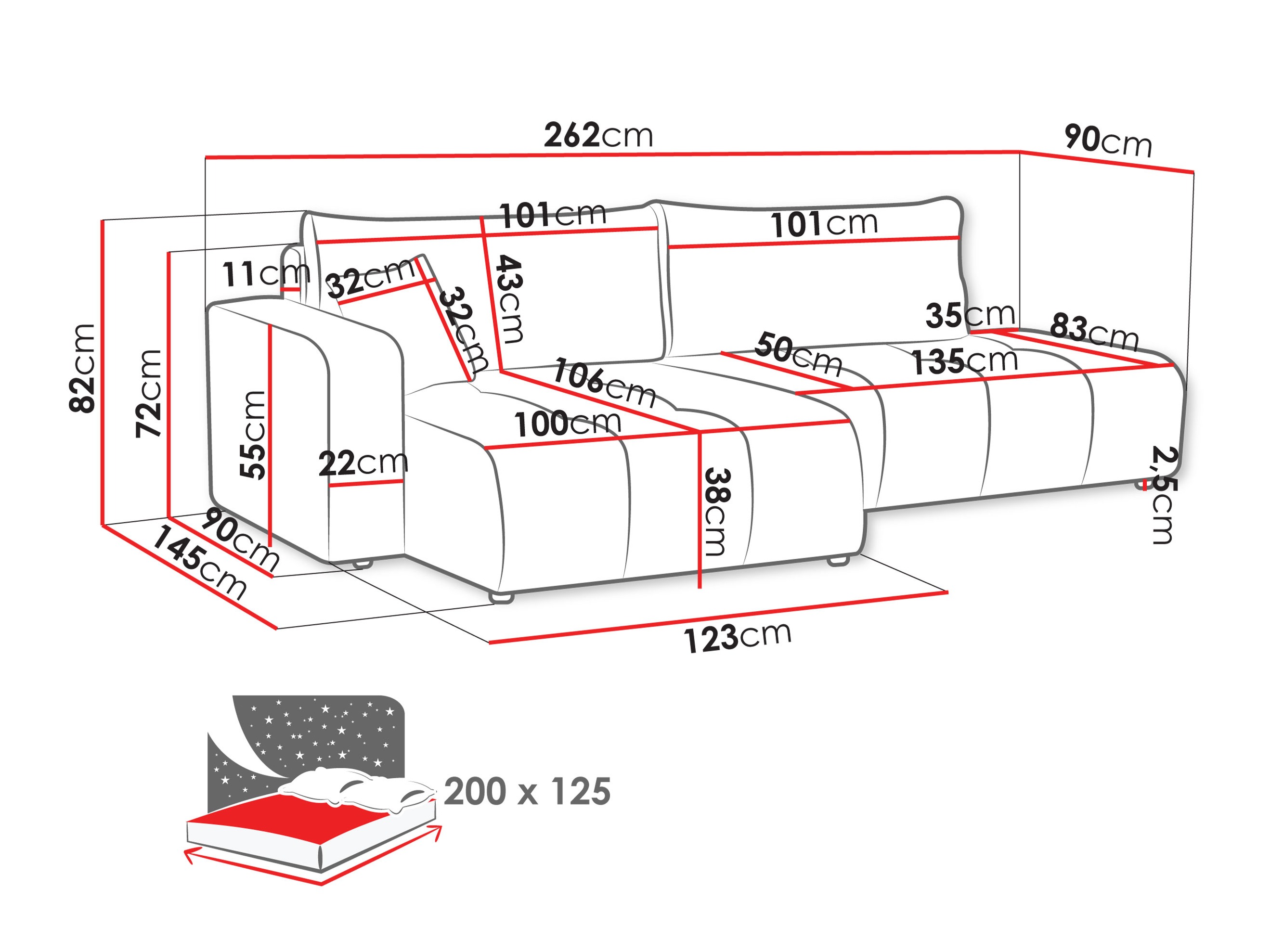 Ъглов диван Comfivo Laurus III (Velo 621)