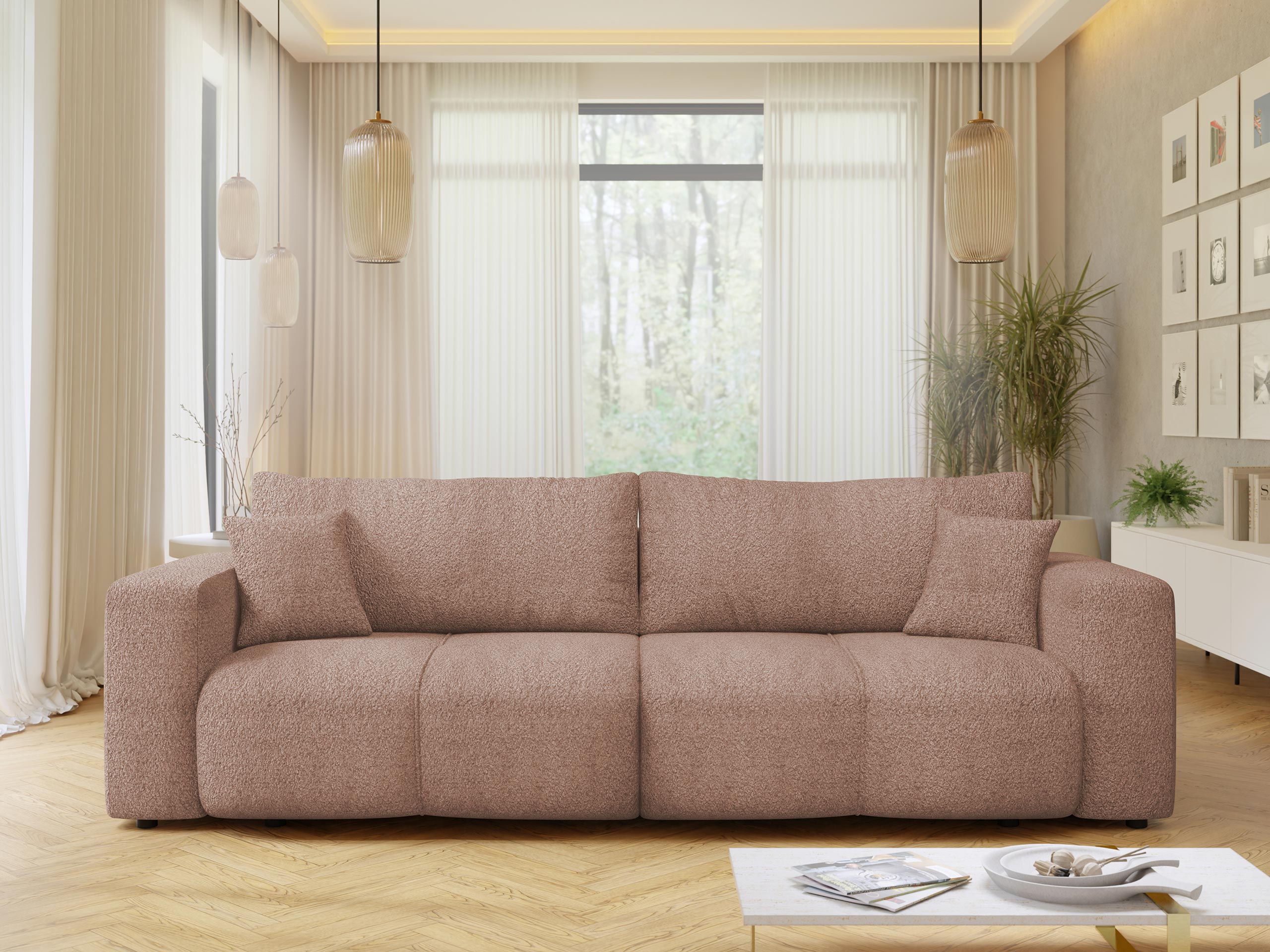 Разтегателен диван Comfivo Laurus (Coral 45)
