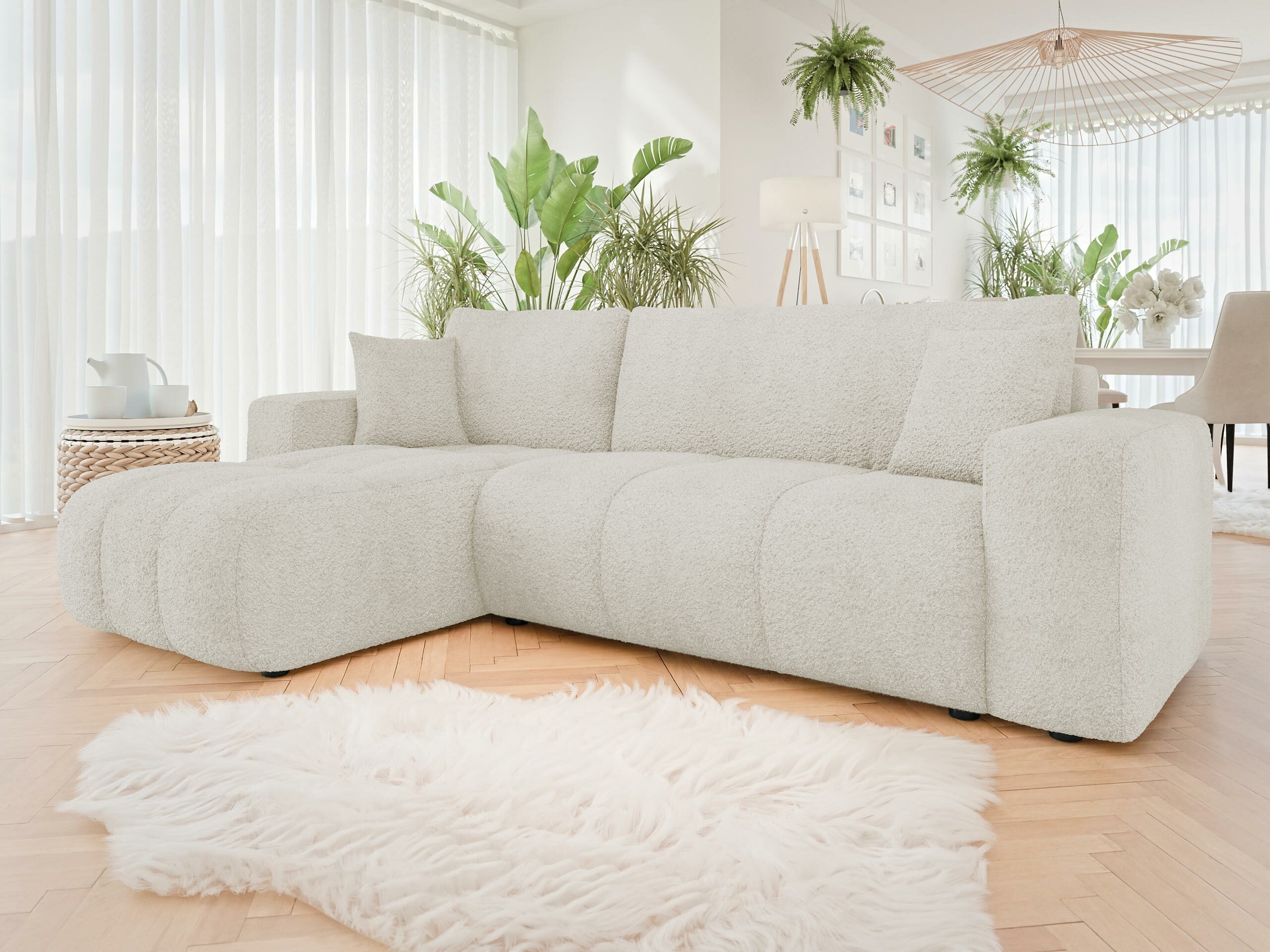 Ъглов диван Comfivo Laurus (Coral 65)