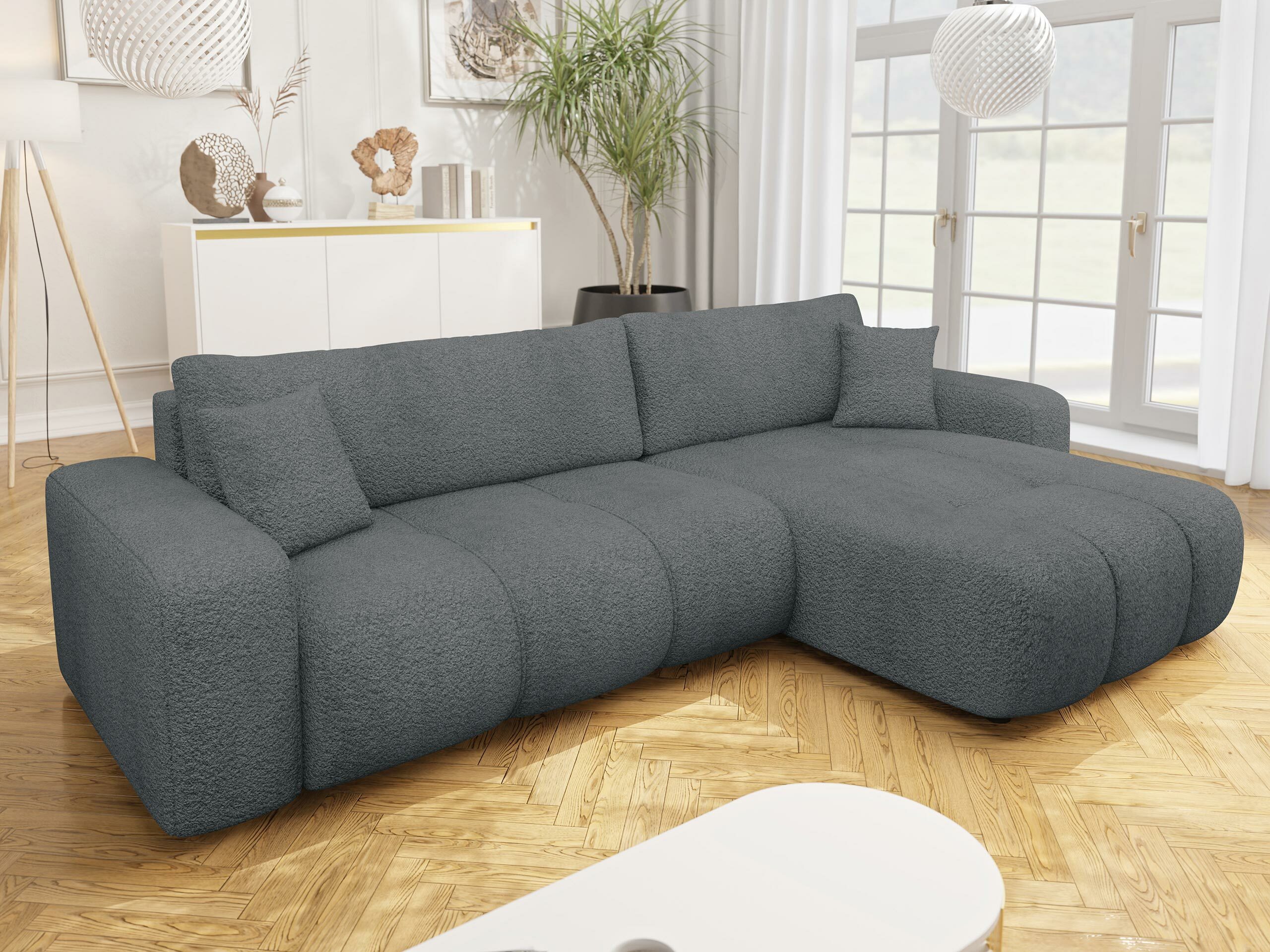 Ъглов диван Comfivo Laurus I (Coral 80)