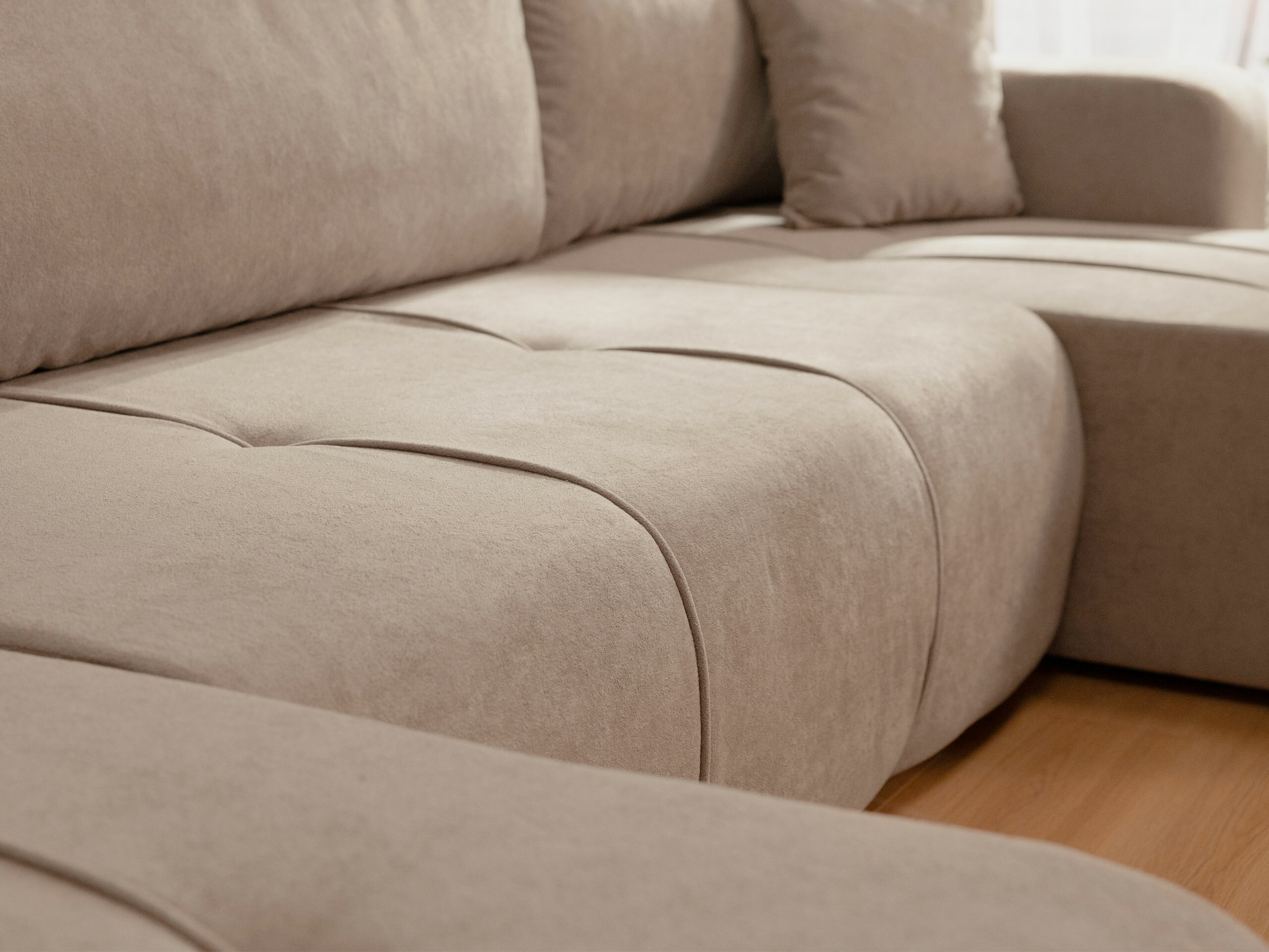 Ъглов диван Comfivo Laurus II (Coral 45)