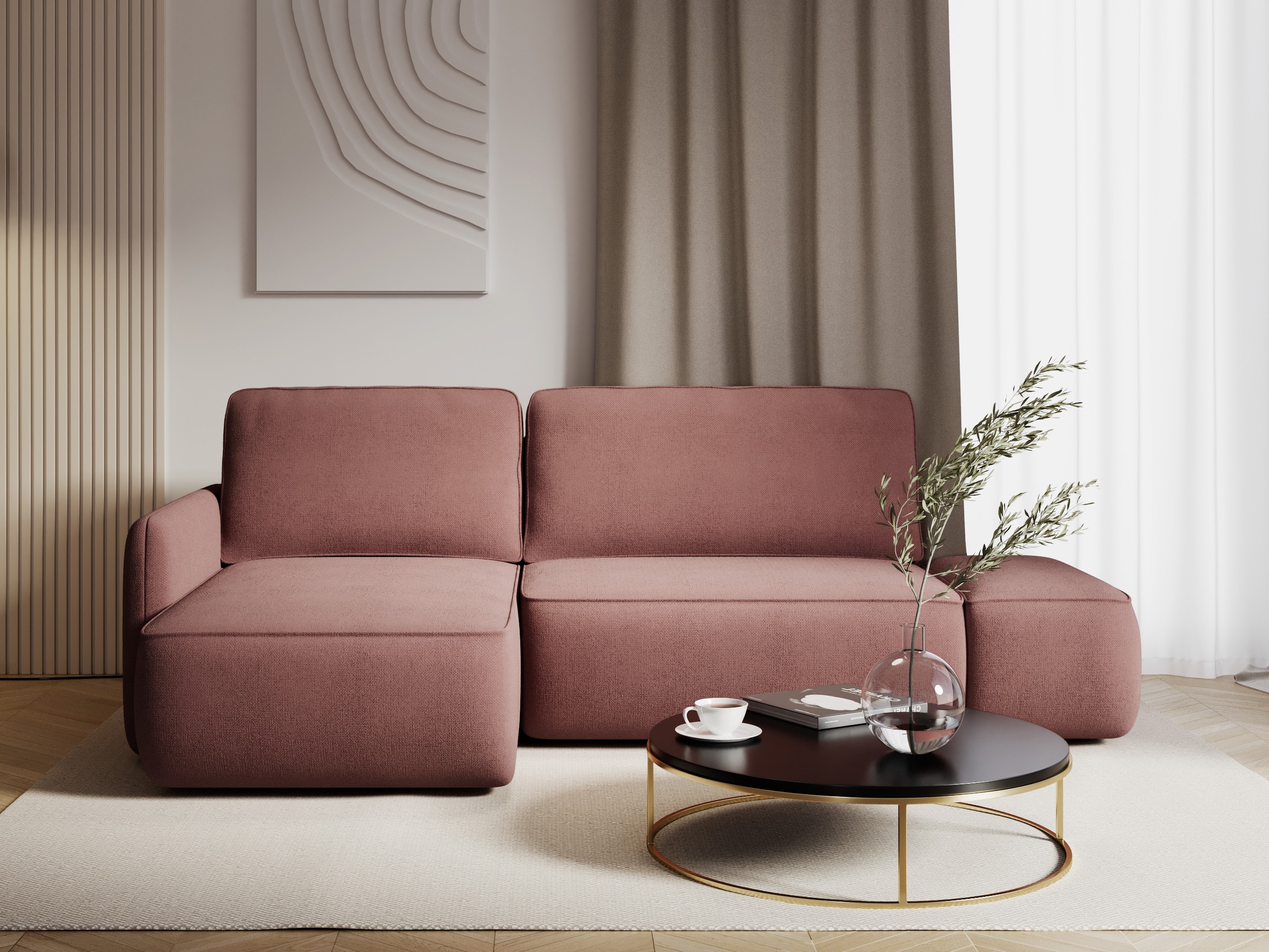 Ъглов диван Franklin 189 (Curio 63)