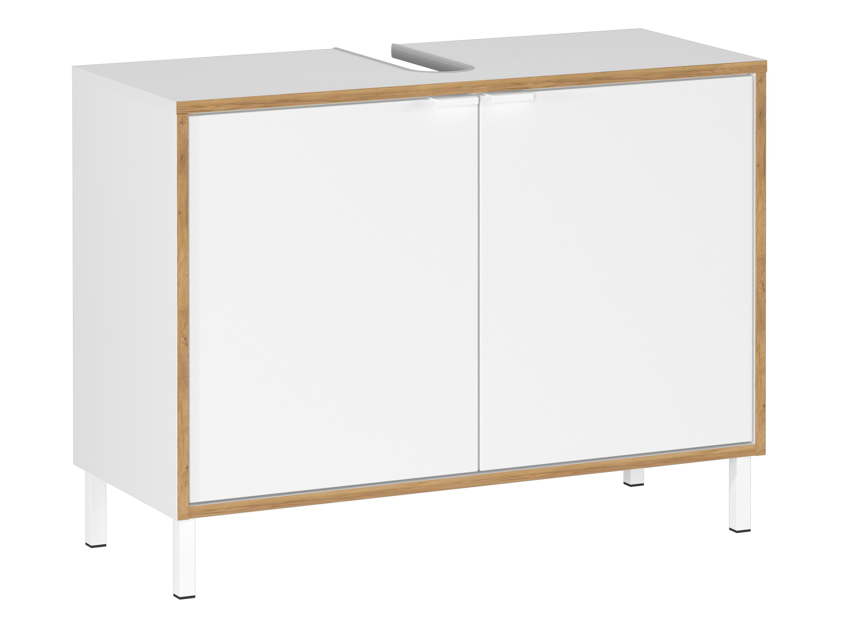 Стоящ шкаф за баня за мивка Fenetro 100