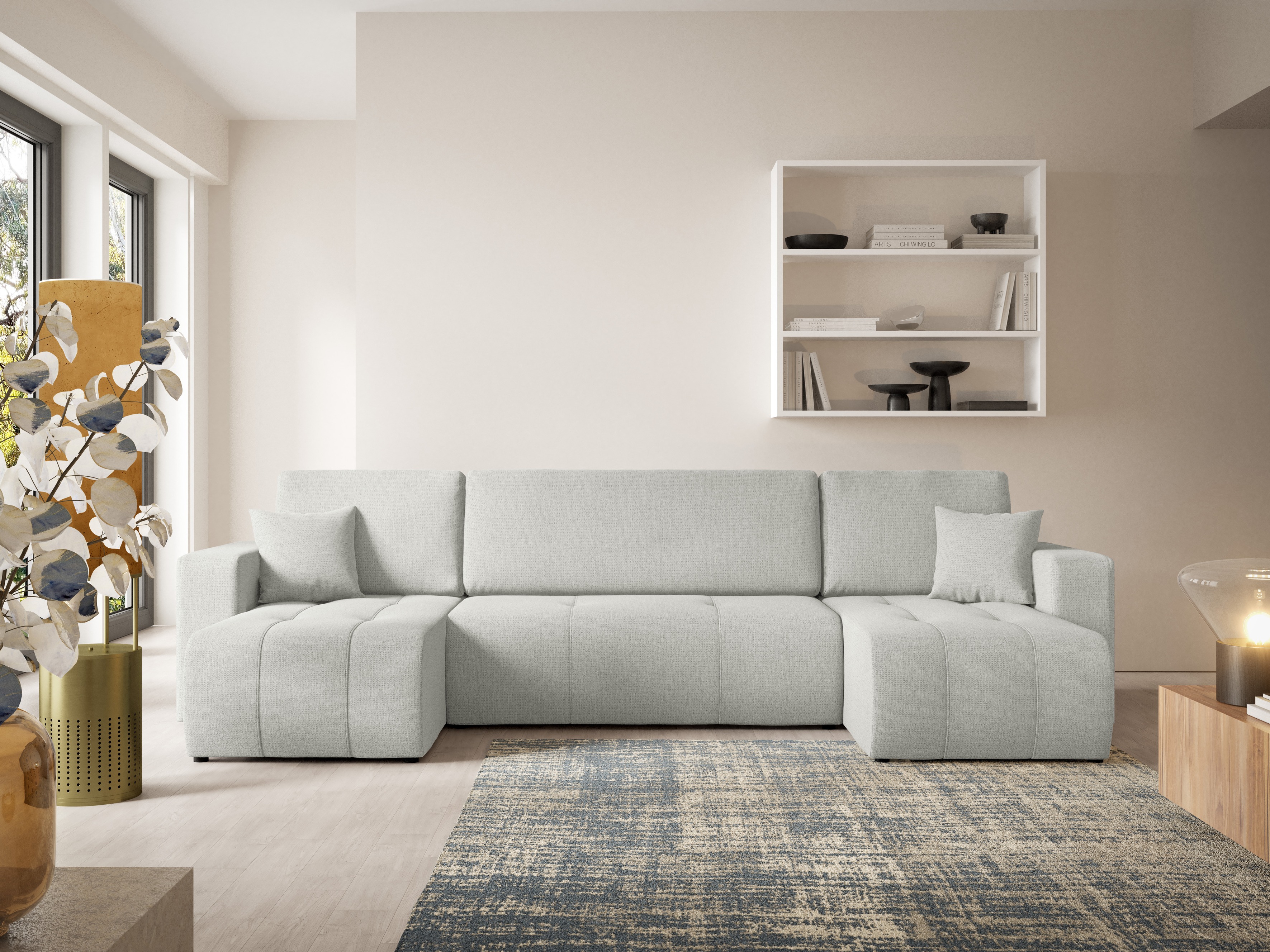 Ъглов диван Franklin 198 (Aragon 80)