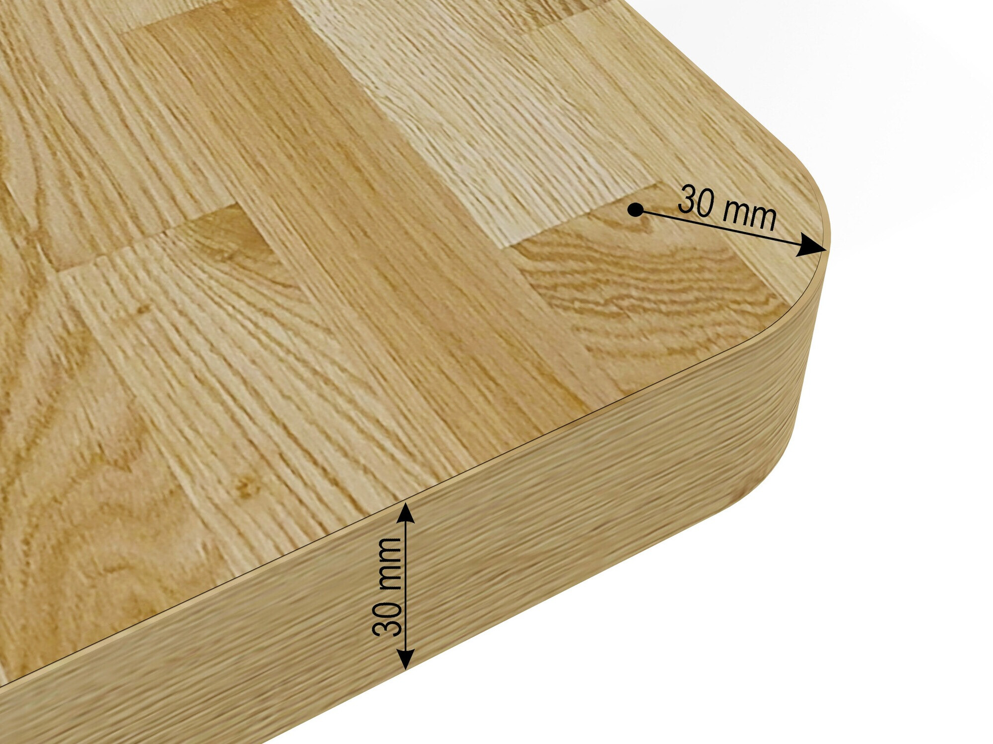 Офис бюро с регулируема височина Buffalo 200 (Черен)