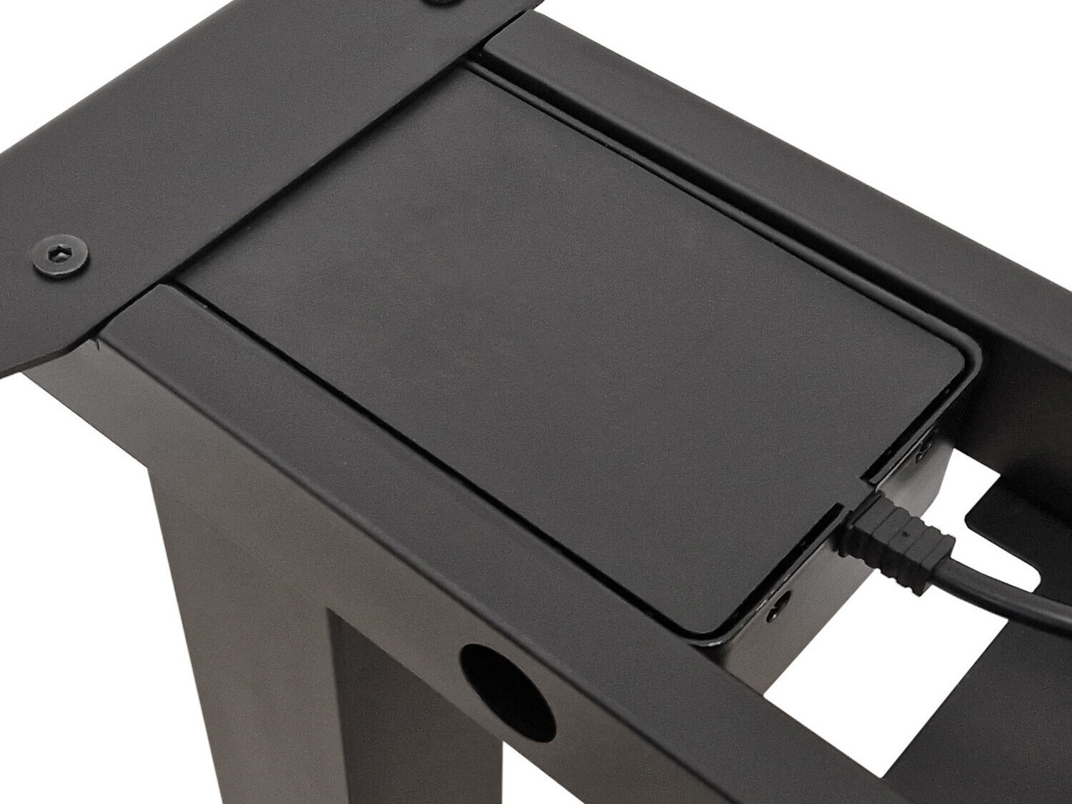 Офис бюро с регулируема височина Buffalo 200 (Черен)