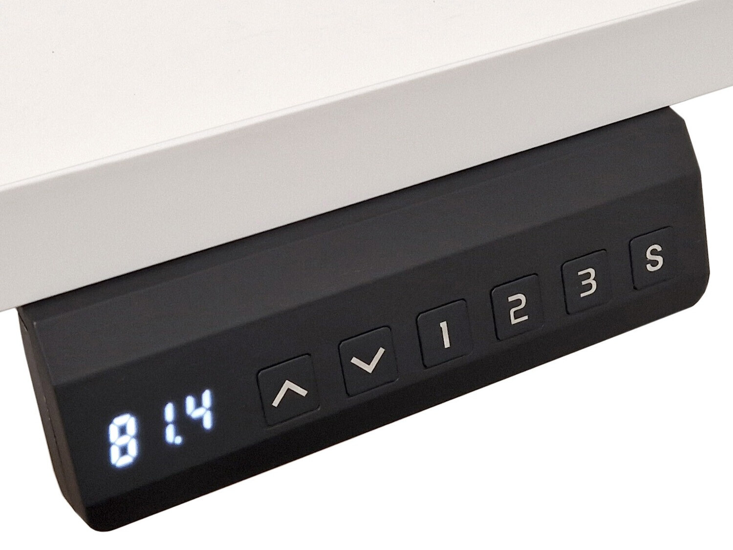 Офис бюро с регулируема височина Buffalo 200 (Черен)