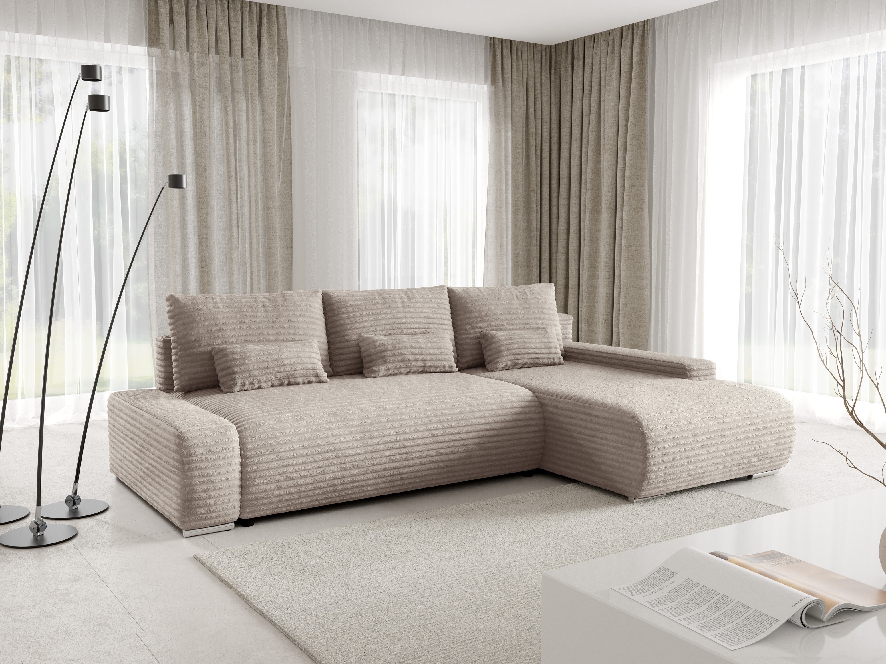 Ъглов диван Franklin 201 (Ambience 04)