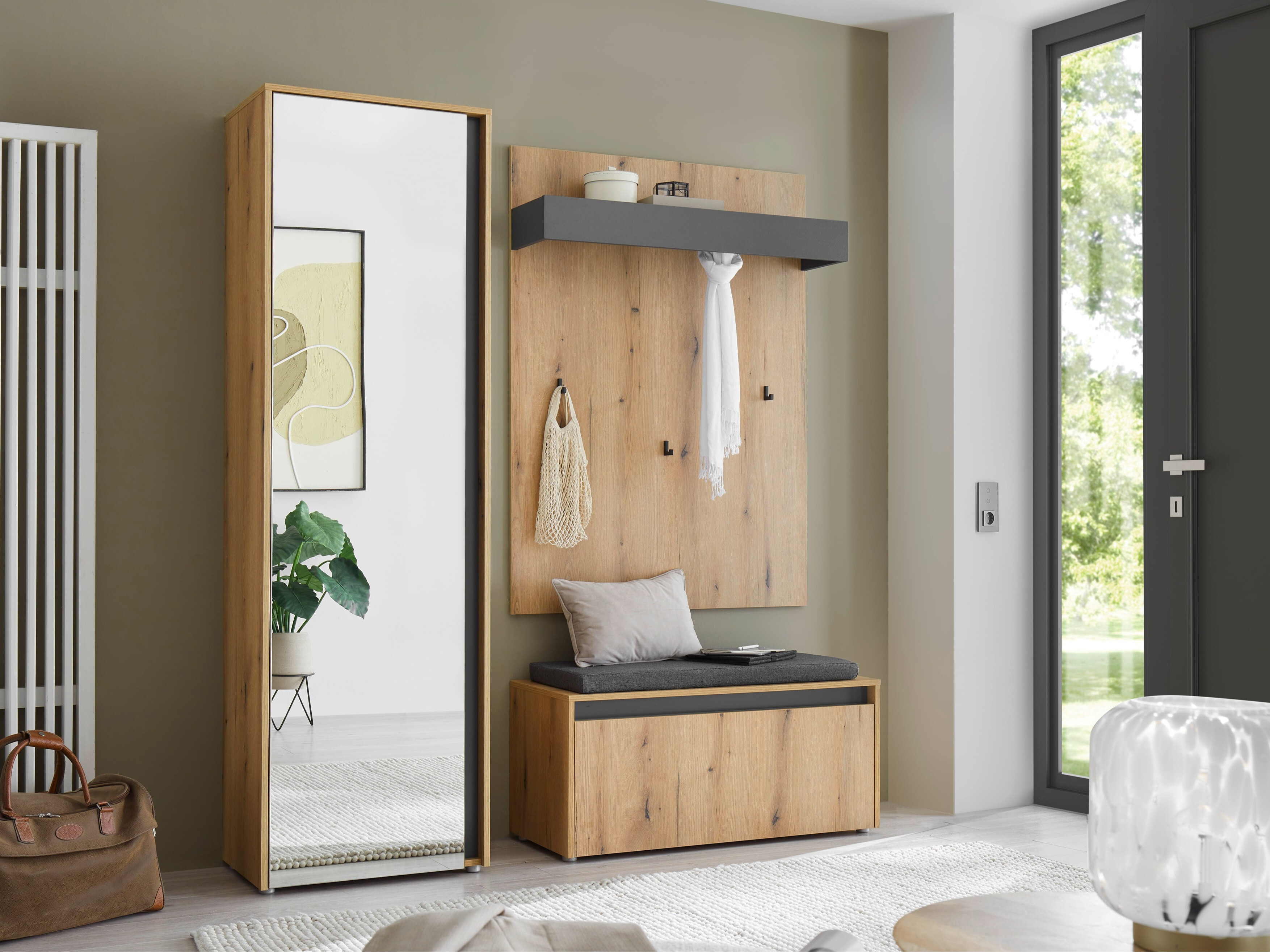 Комплект за антре Elbsori 167 (Дъб)