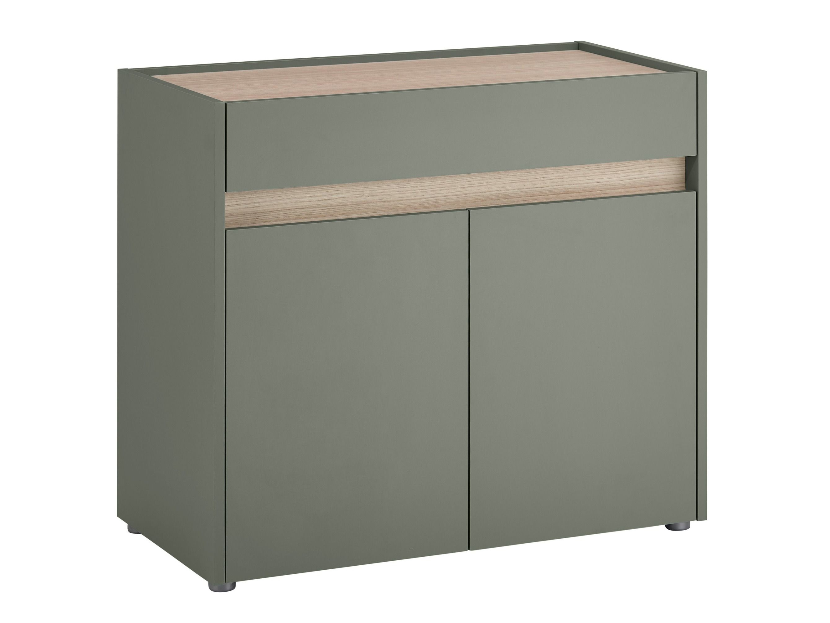 Скрин Elbsori 110 (Зелен + Дъб)