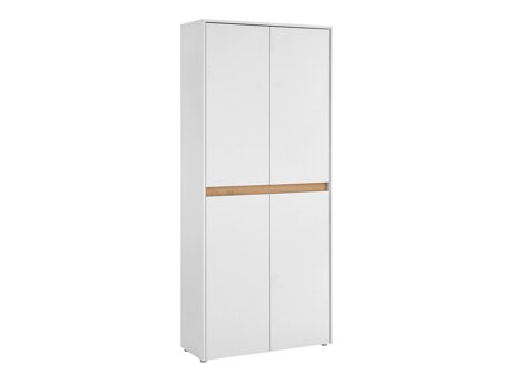 Етажерка Elbsori 174 (Бял + Дъб уотан)