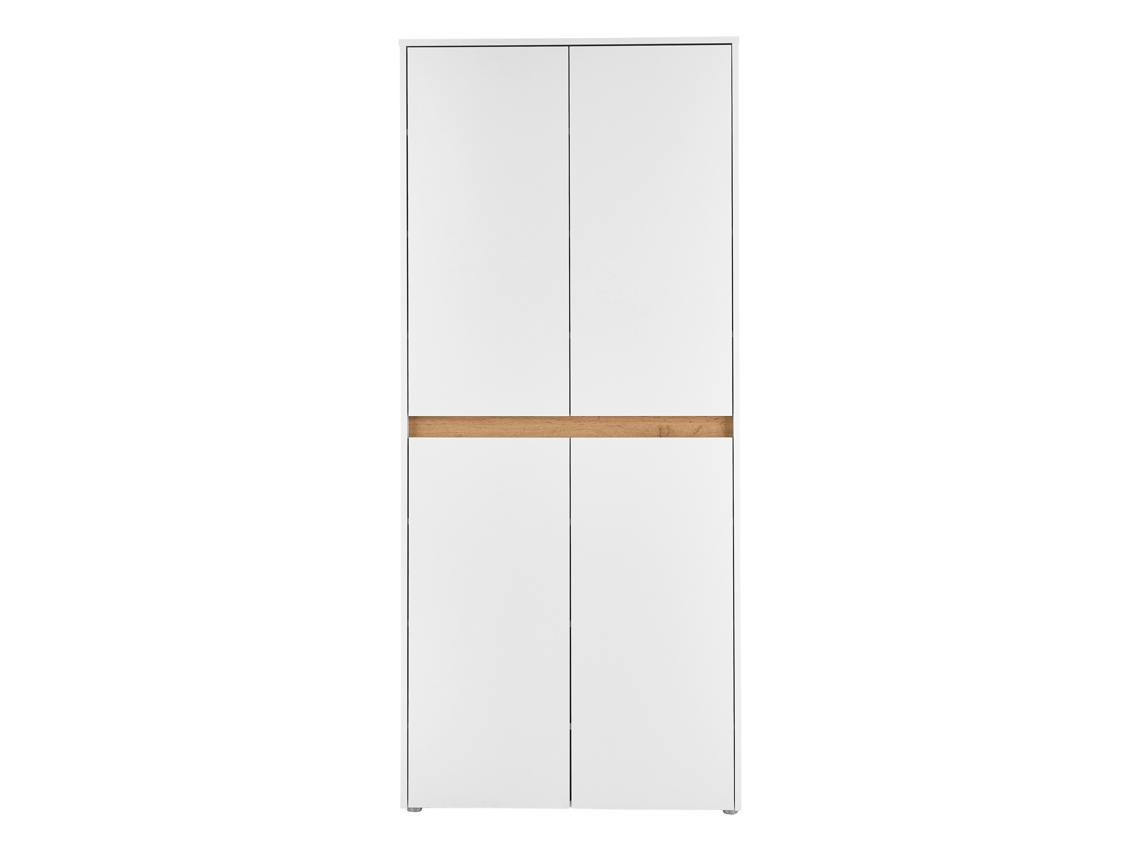 Етажерка Elbsori 174 (Бял + Дъб уотан)