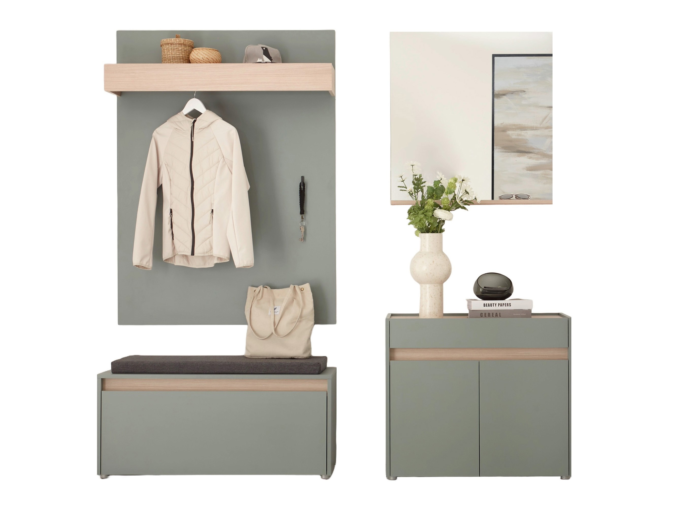 Комплект за антре Elbsori 168 (Зелен)