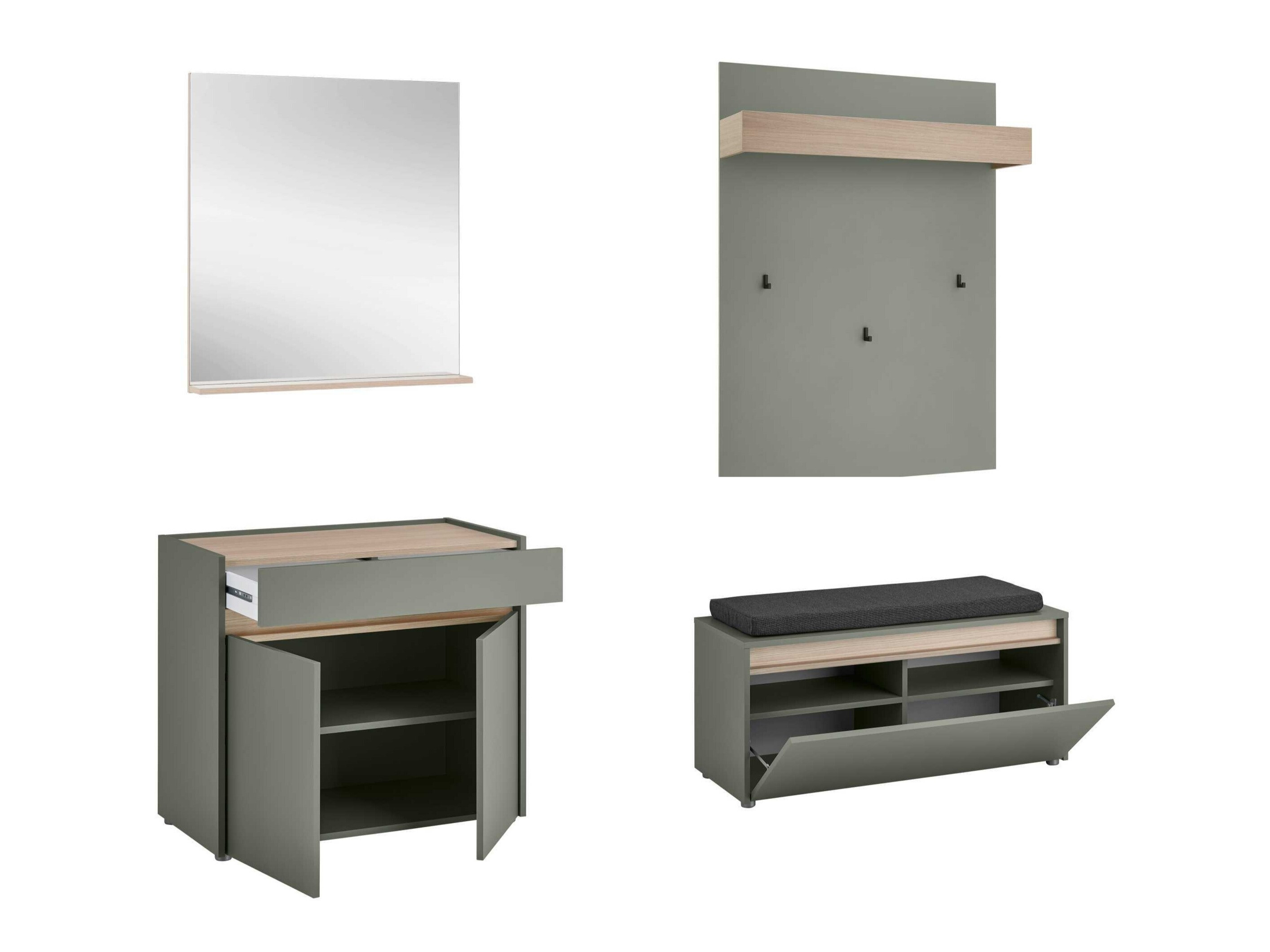 Комплект за антре Elbsori 168 (Зелен)