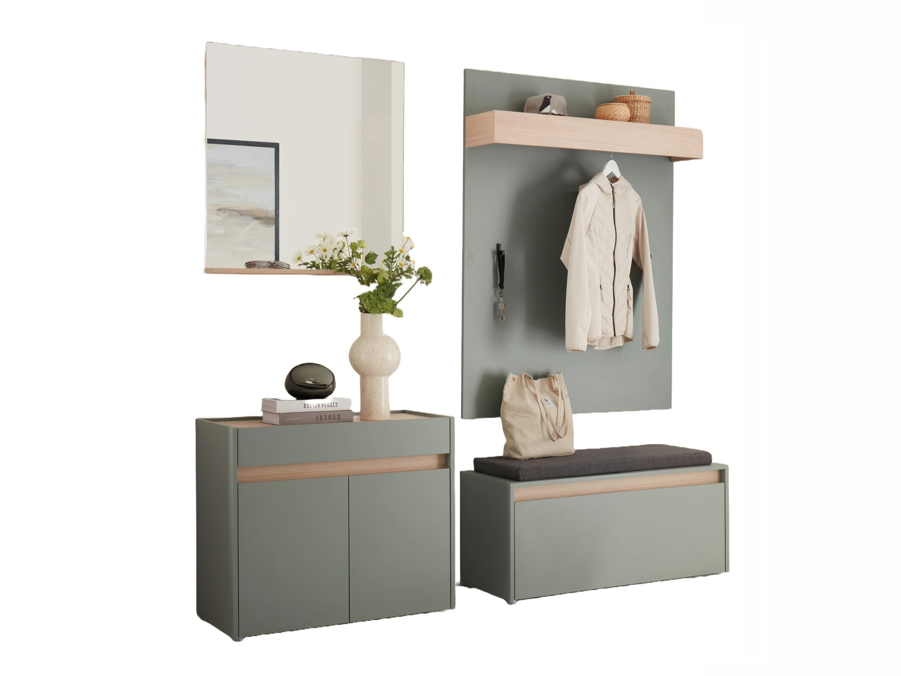 Комплект за антре Elbsori 168 (Зелен)