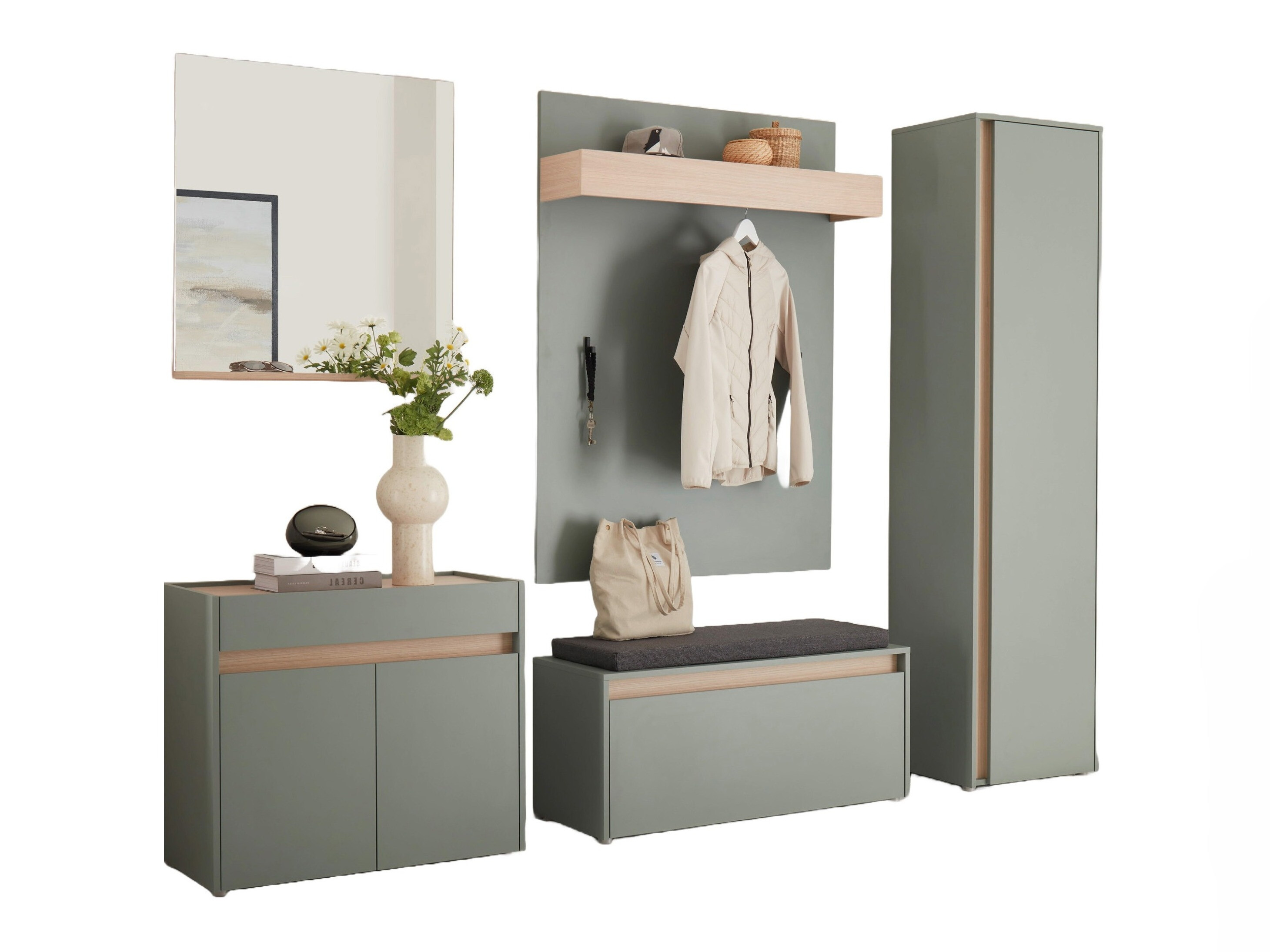 Комплект за антре Elbsori 168 (Зелен)