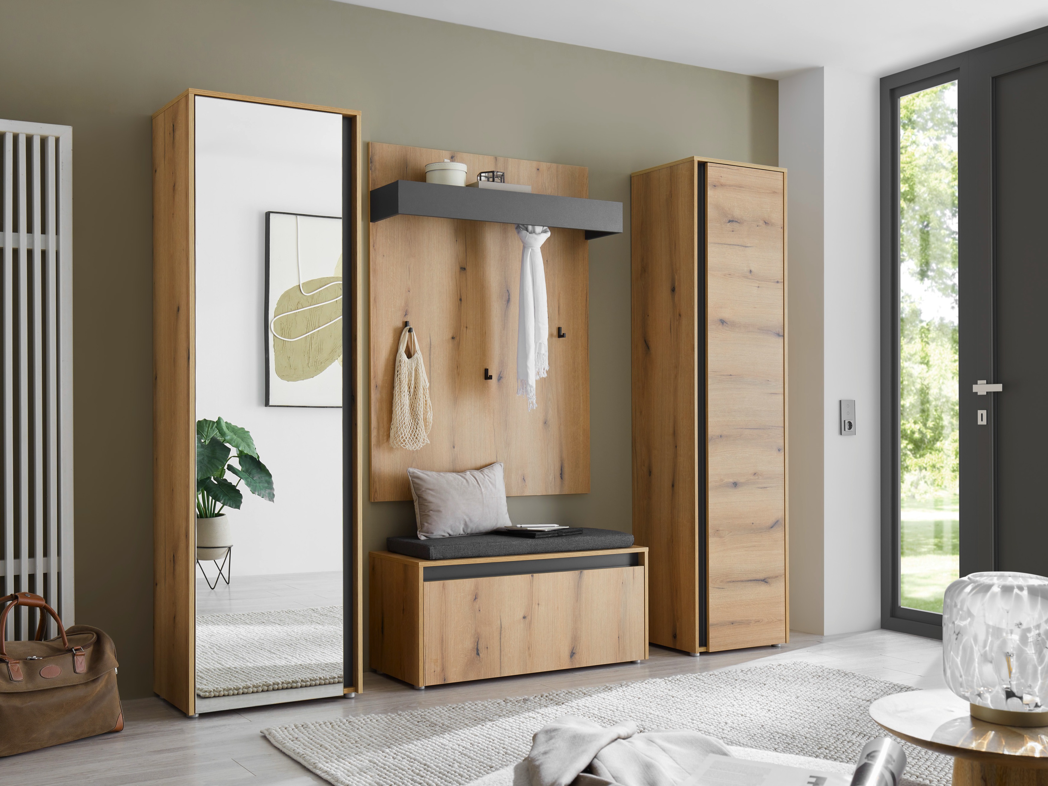 Комплект за антре Elbsori 169 (Дъб)