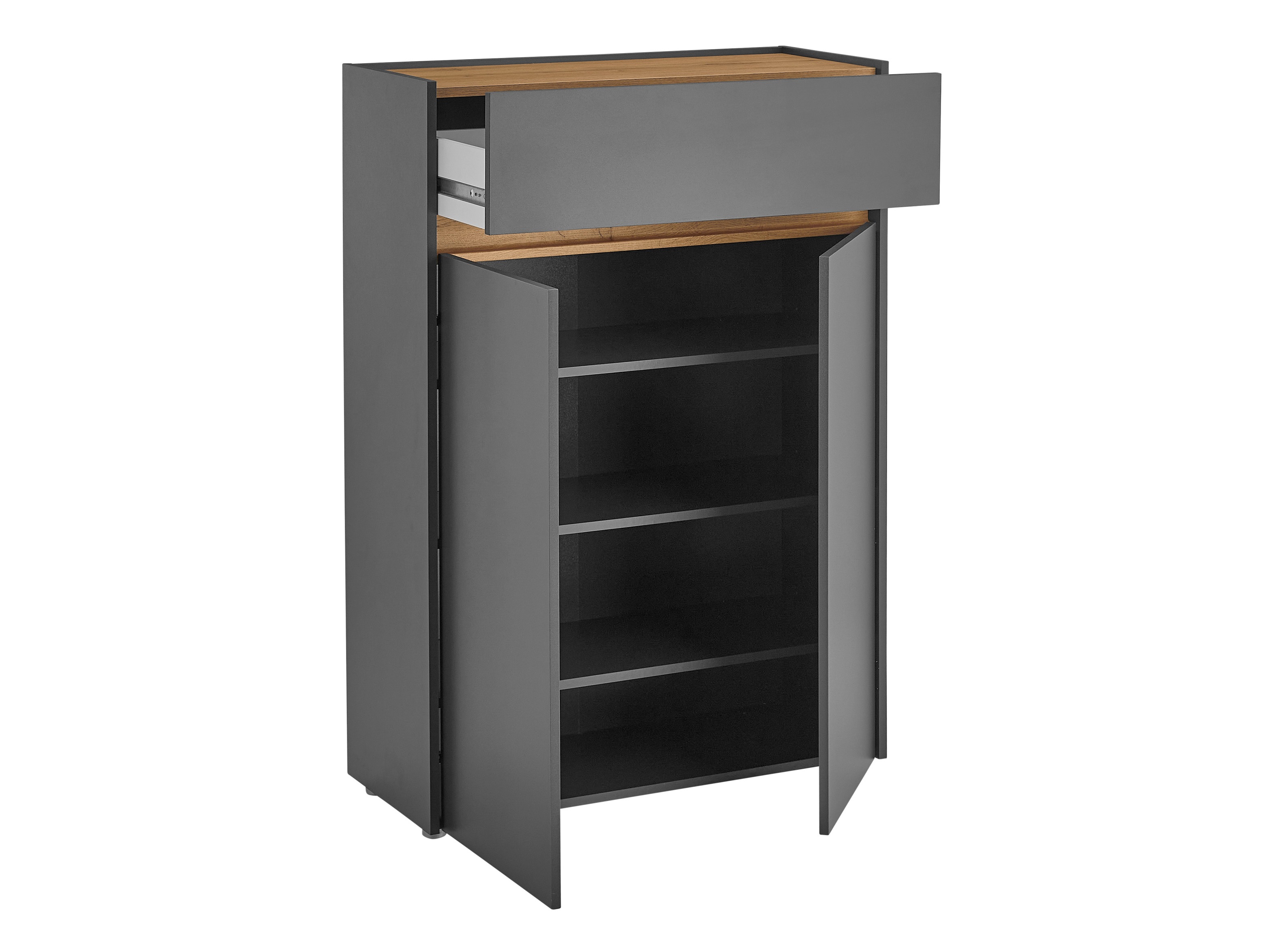 Комплект за антре Elbsori 176 (Антрацит + Дъб уотан)