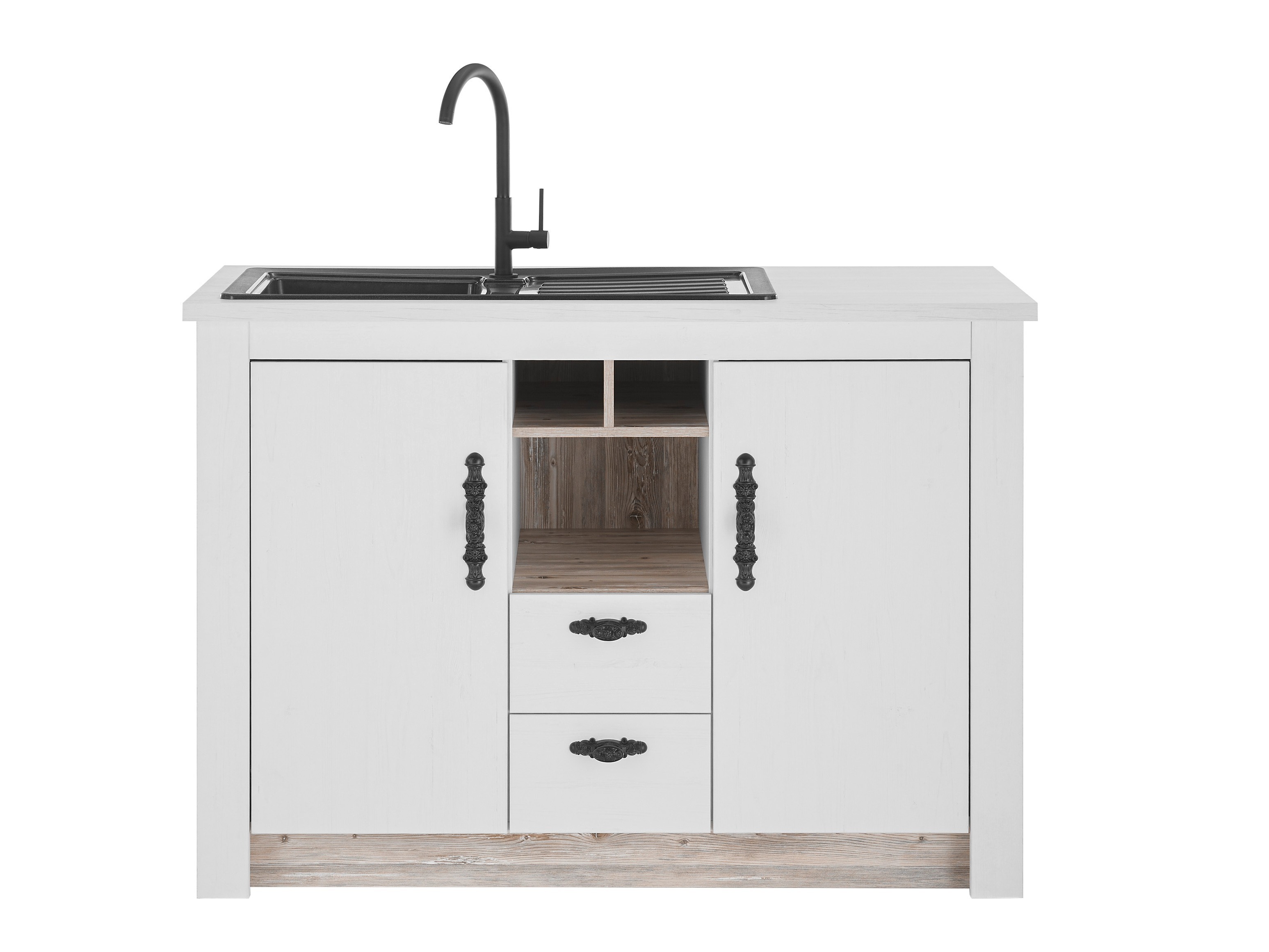 Модулен шкаф с чекмедже и врати Flora 100