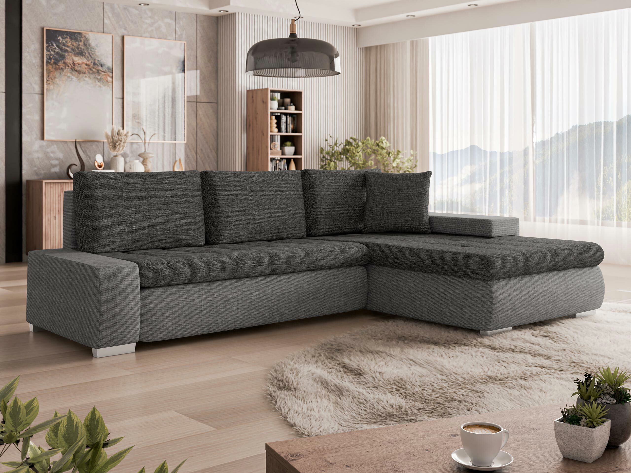 Ъглов диван Comfivo Nitor I (Lux 05 + Lux 06)