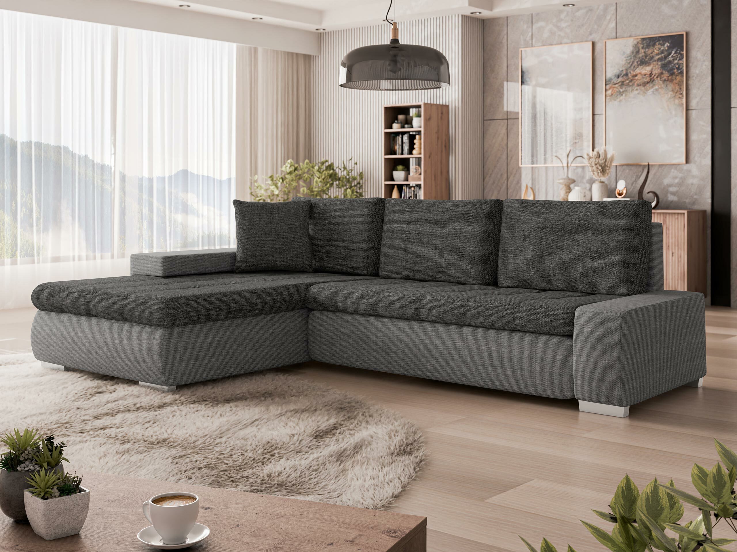 Ъглов диван Comfivo Nitor I (Lux 05 + Lux 06)