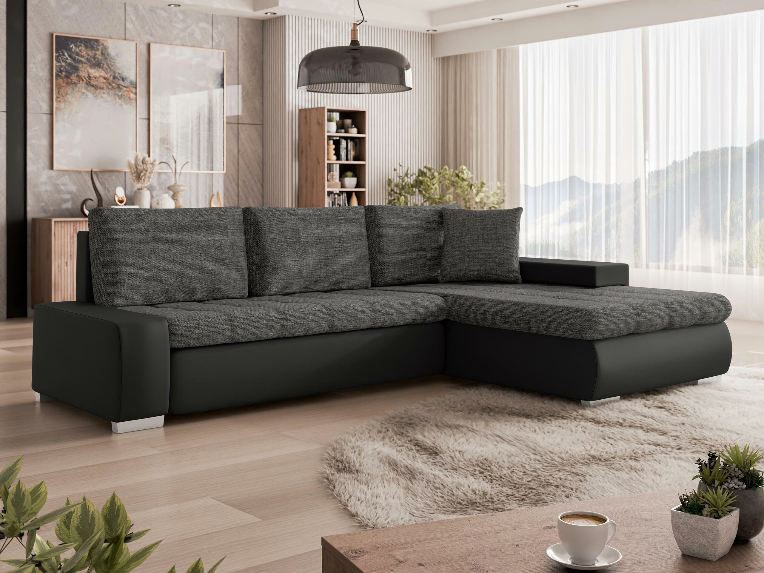 Ъглов диван Comfivo Nitor I (Soft 011 + Lux 06)