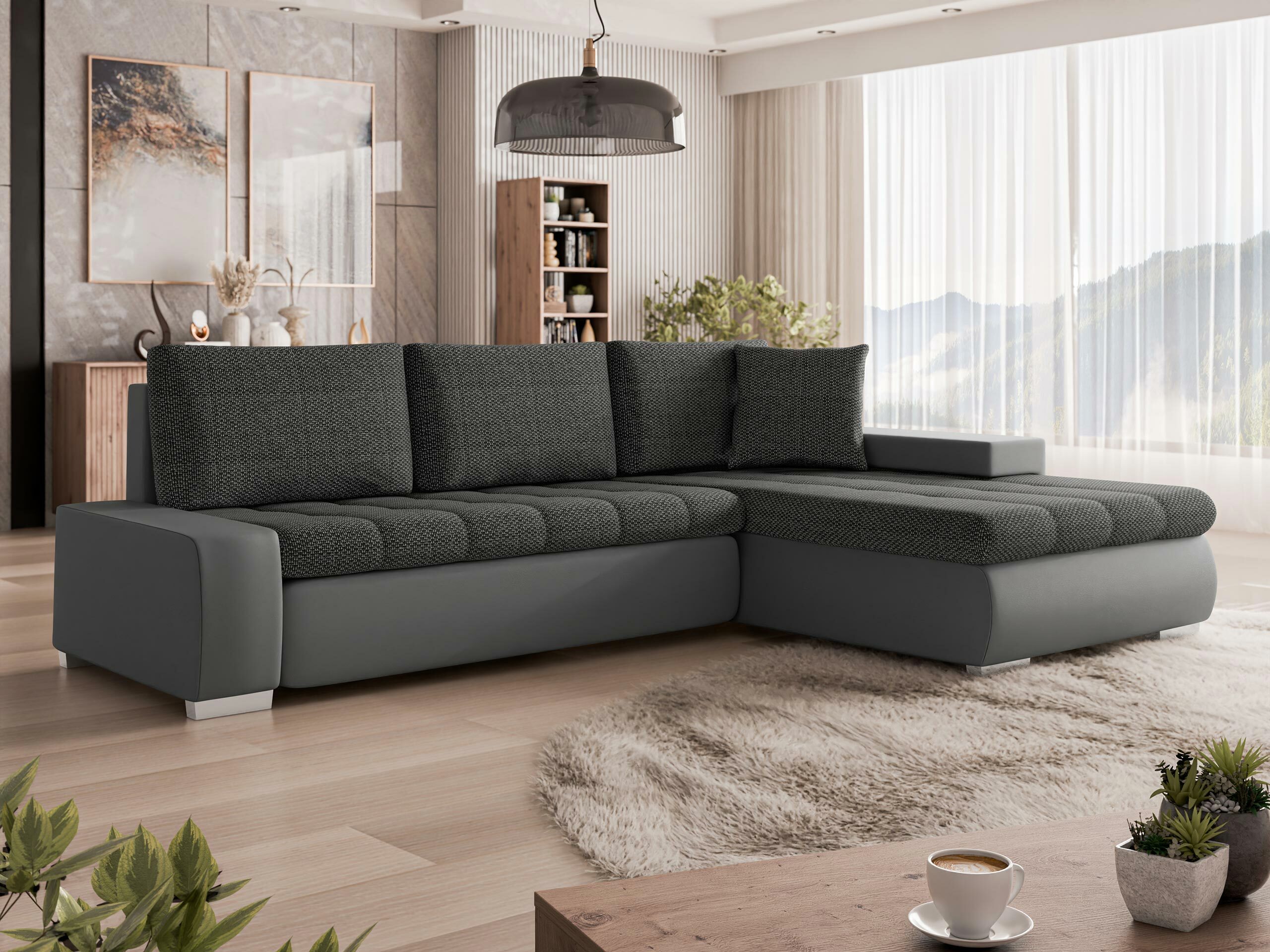 Ъглов диван Comfivo Nitor (Soft 029 + Majorka 03)